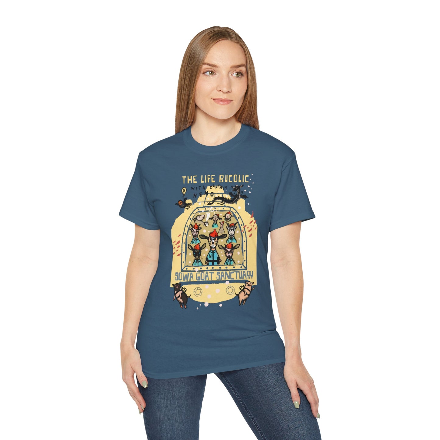 The Life Bucolic with Captain Nemo! - Unisex Ultra Cotton Tee