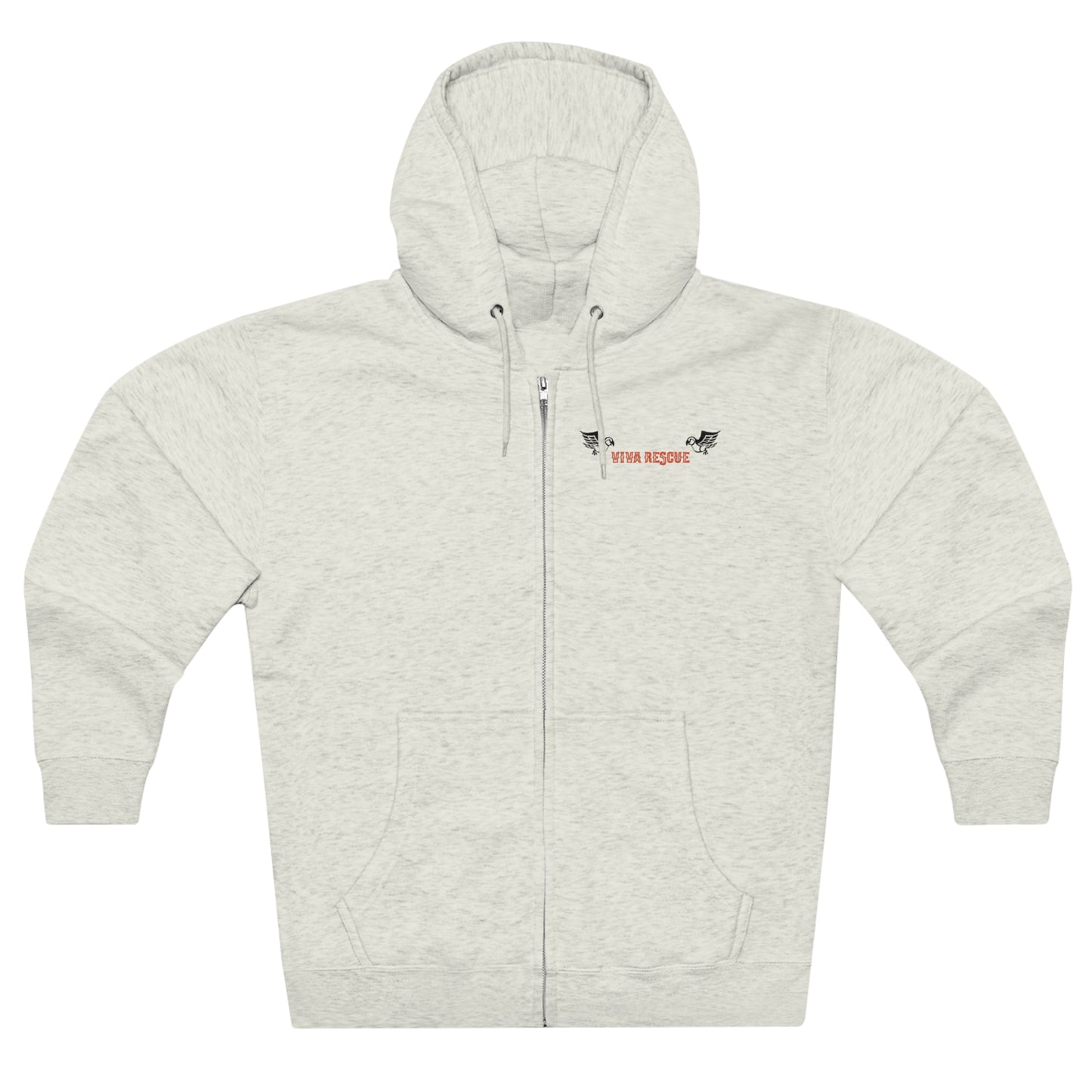 Viva Rescue - Maya's Motorcycle Club - Unisex Premium Full Zip Hoodie