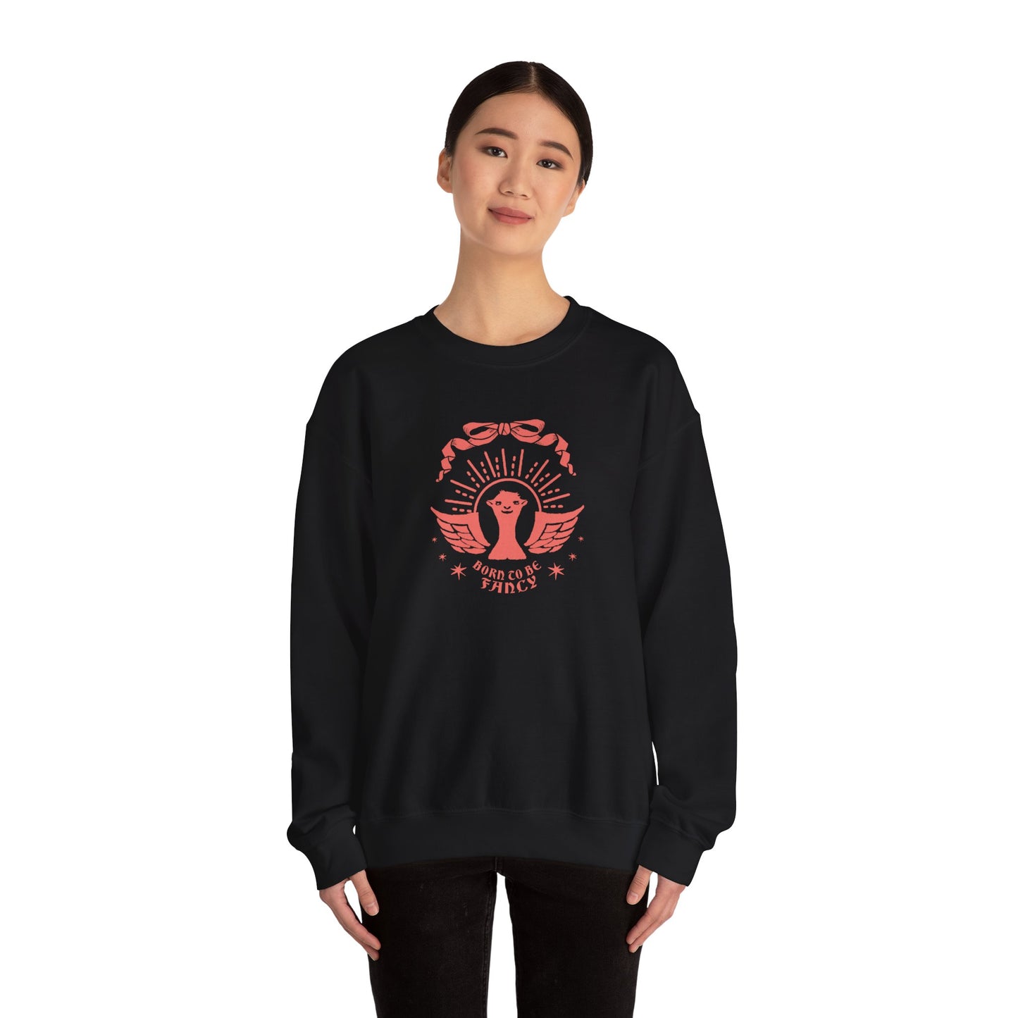 Viva Rescue - Born to be Fancy - Unisex Heavy Blend™ Crewneck Sweatshirt
