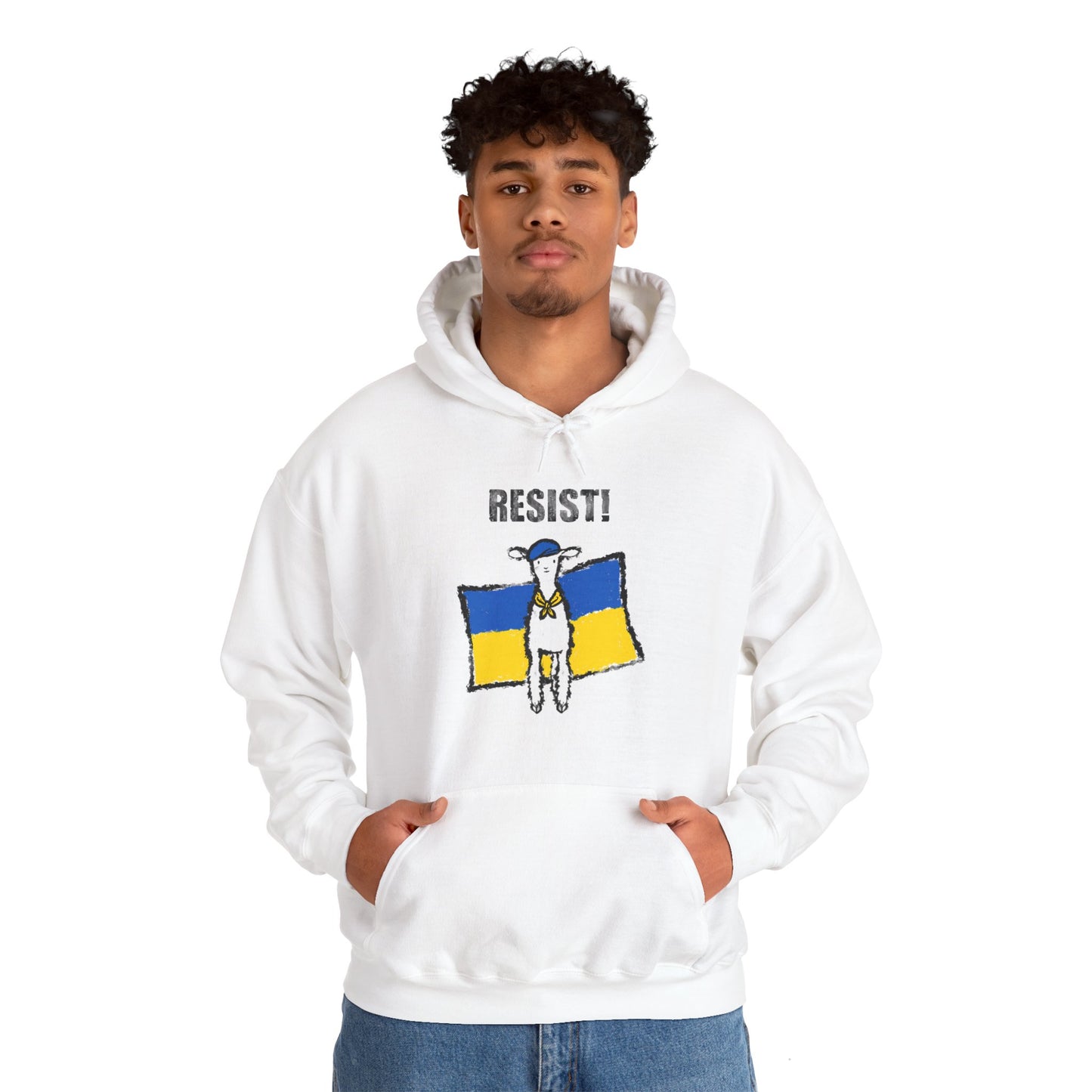 Stand with Resistance Baby - Unisex Heavy Blend™ Hooded Sweatshirt