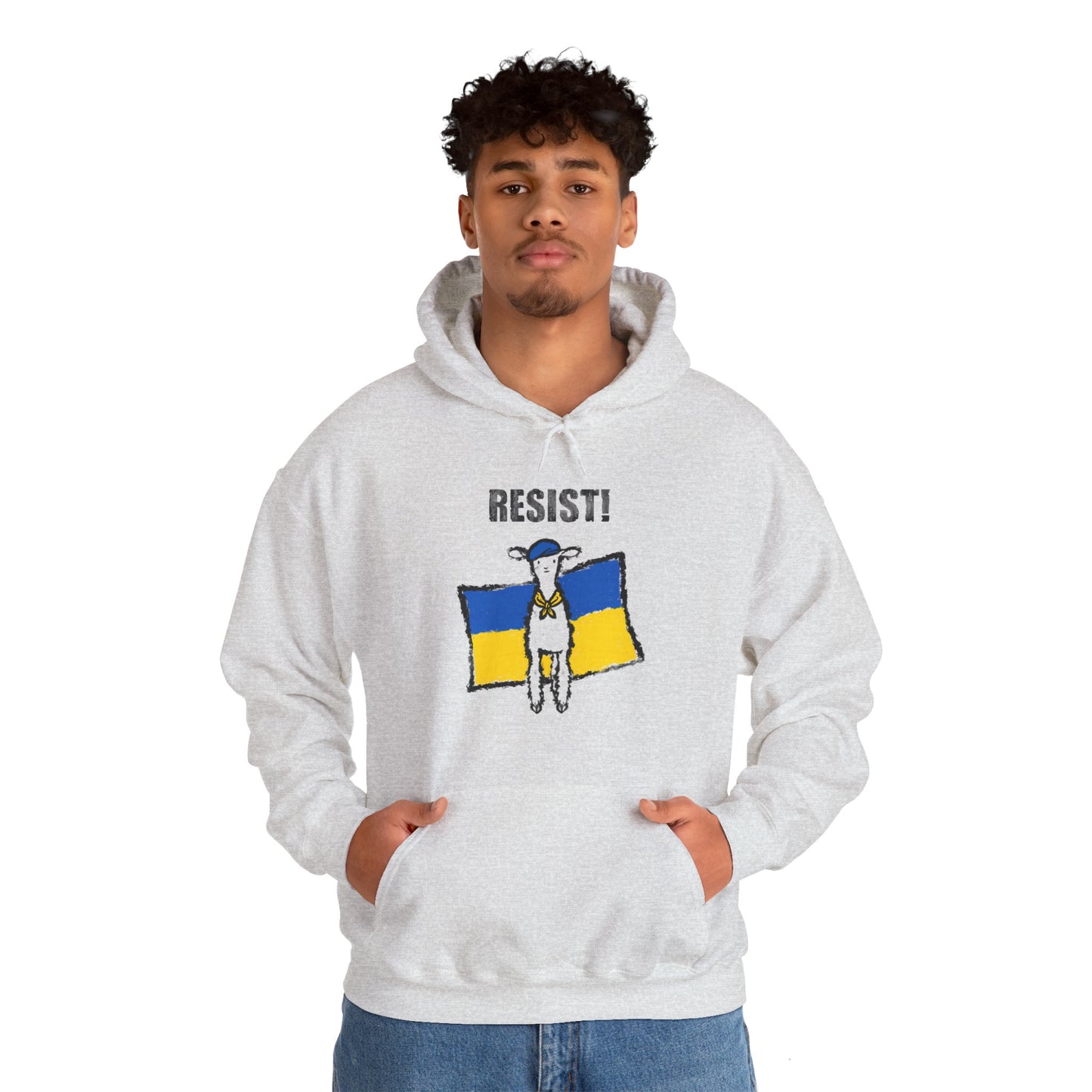 Stand with Resistance Baby - Unisex Heavy Blend™ Hooded Sweatshirt