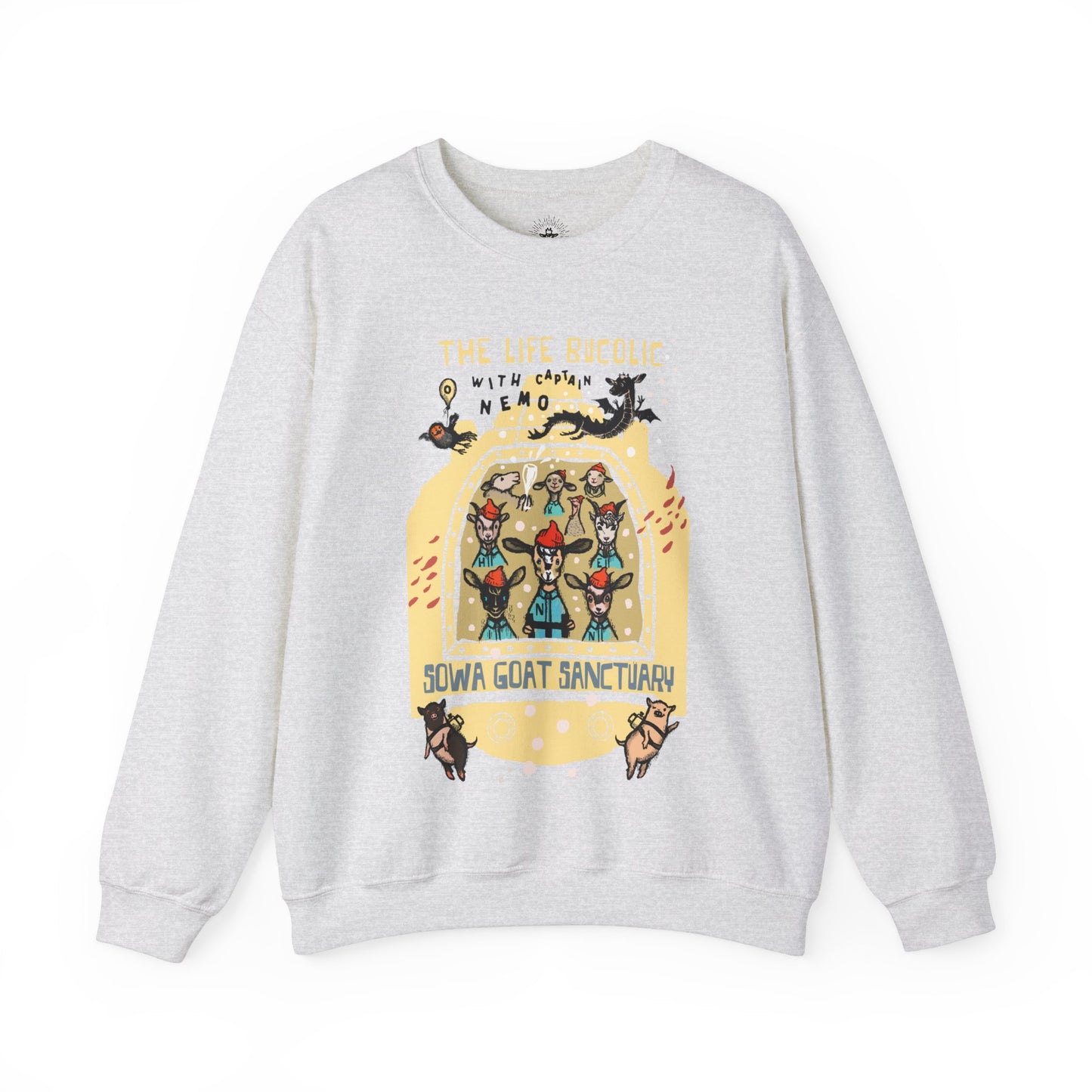 The Life Bucolic with Captain Nemo! - Unisex Heavy Blend™ Crewneck Sweatshirt