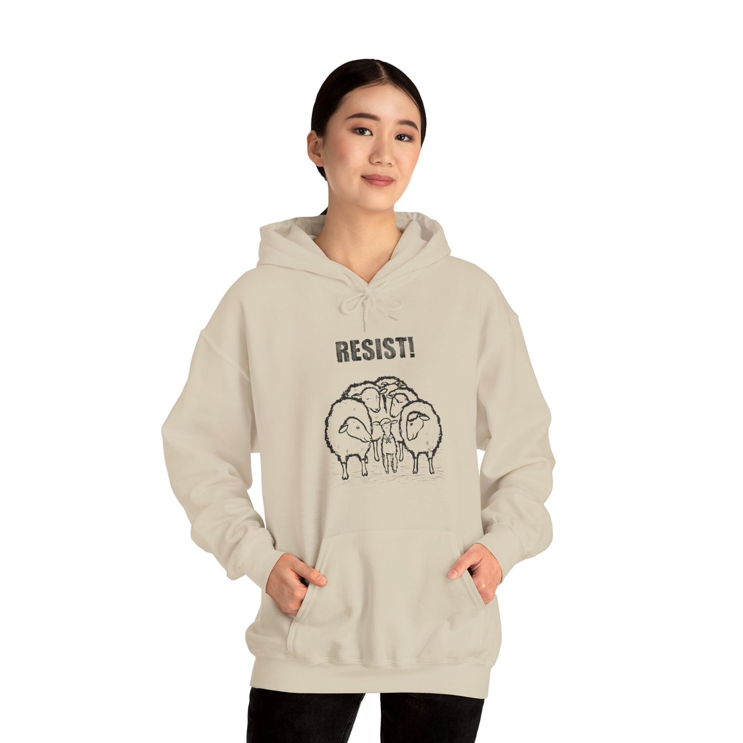 RESIST! - Unisex Heavy Blend™ Hooded Sweatshirt