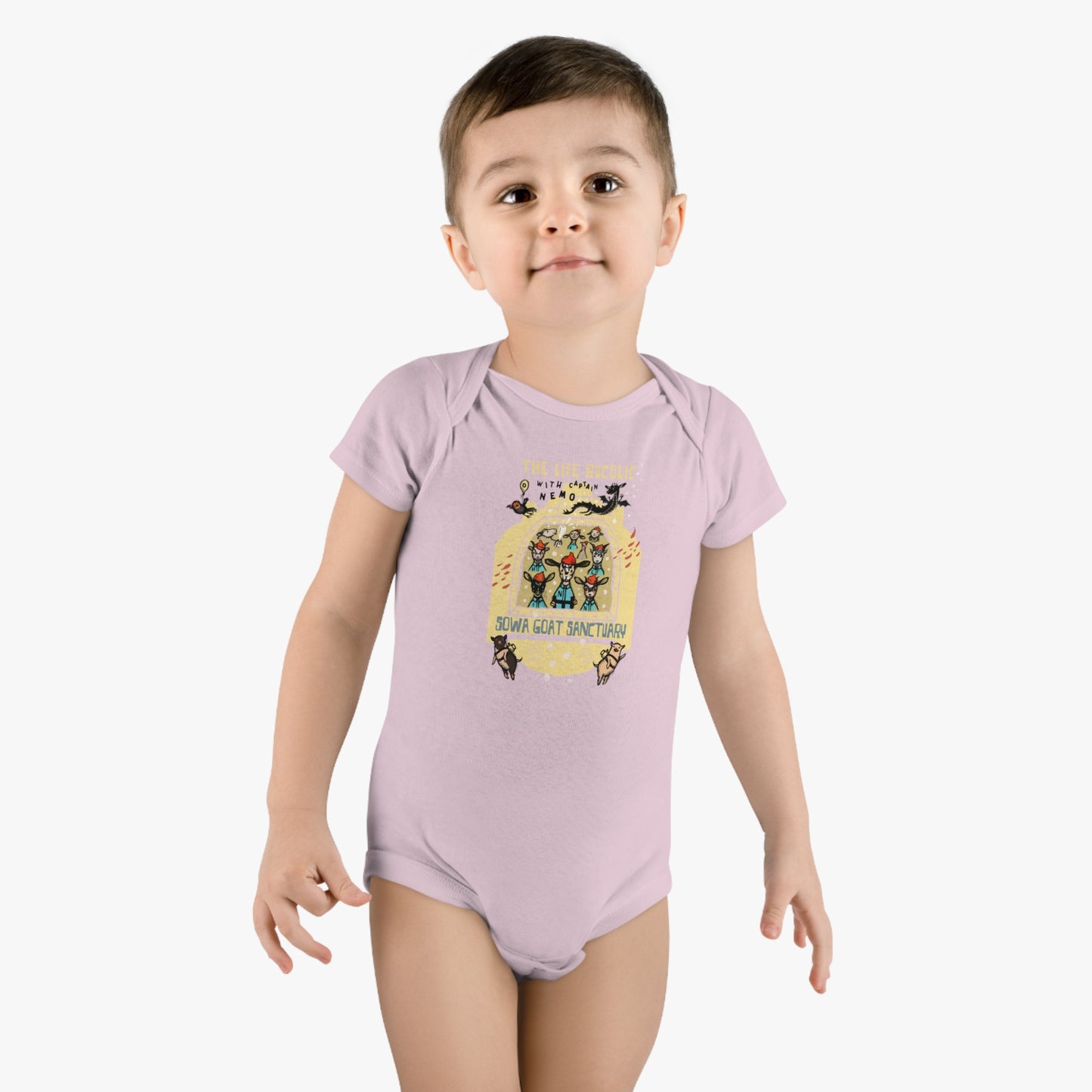 The Life Bucolic with Captain Nemo! - Baby Short Sleeve Onesie®