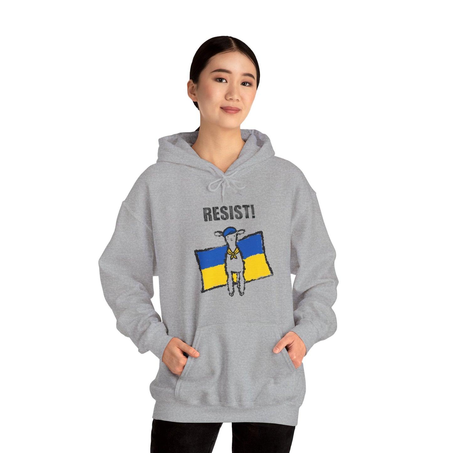 Stand with Resistance Baby - Unisex Heavy Blend™ Hooded Sweatshirt