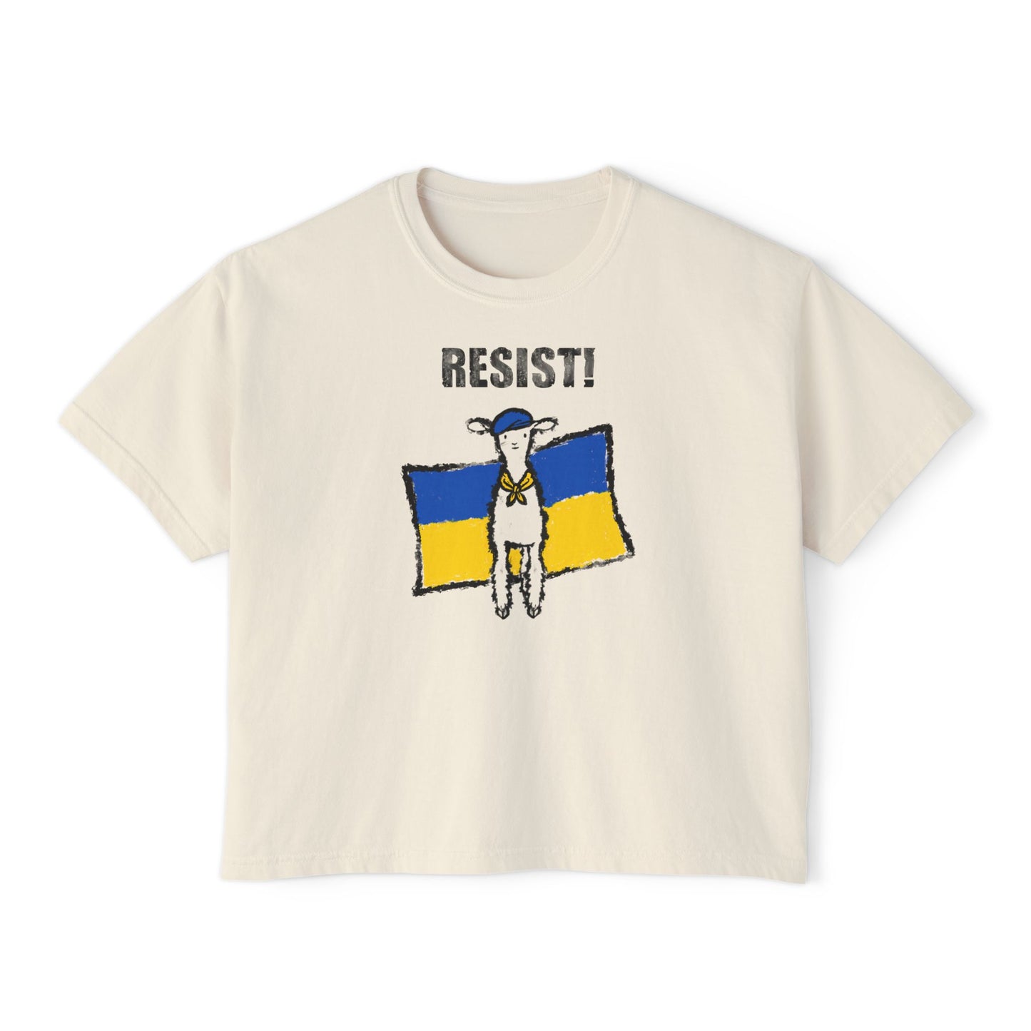 Stand with Resistance Baby - Women's Boxy Tee