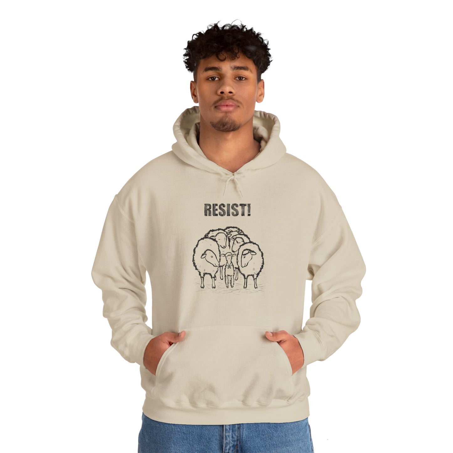 RESIST! - Unisex Heavy Blend™ Hooded Sweatshirt