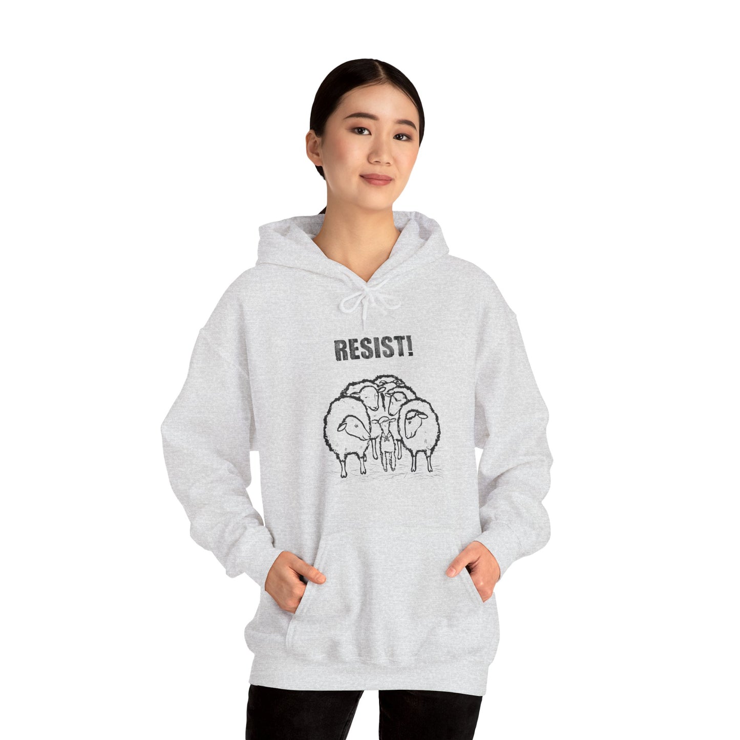 RESIST! - Unisex Heavy Blend™ Hooded Sweatshirt