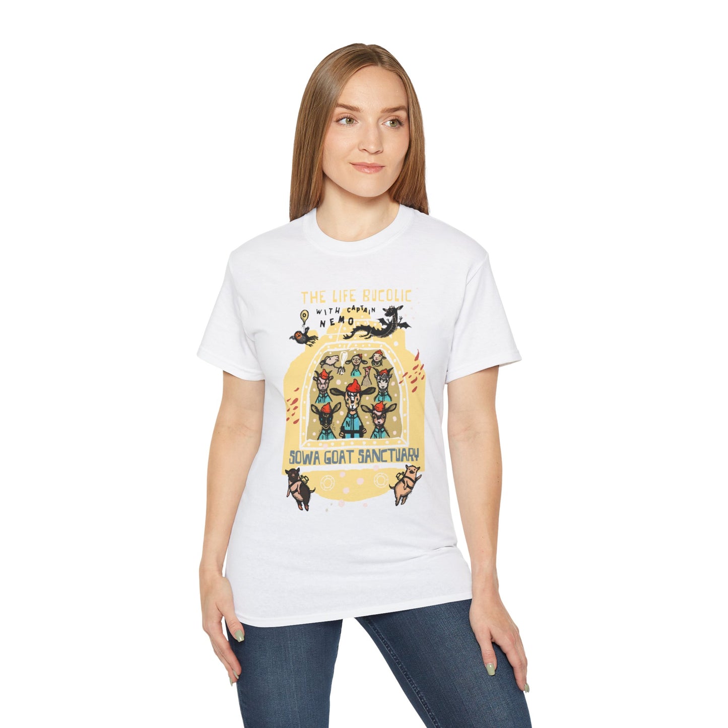 The Life Bucolic with Captain Nemo! - Unisex Ultra Cotton Tee