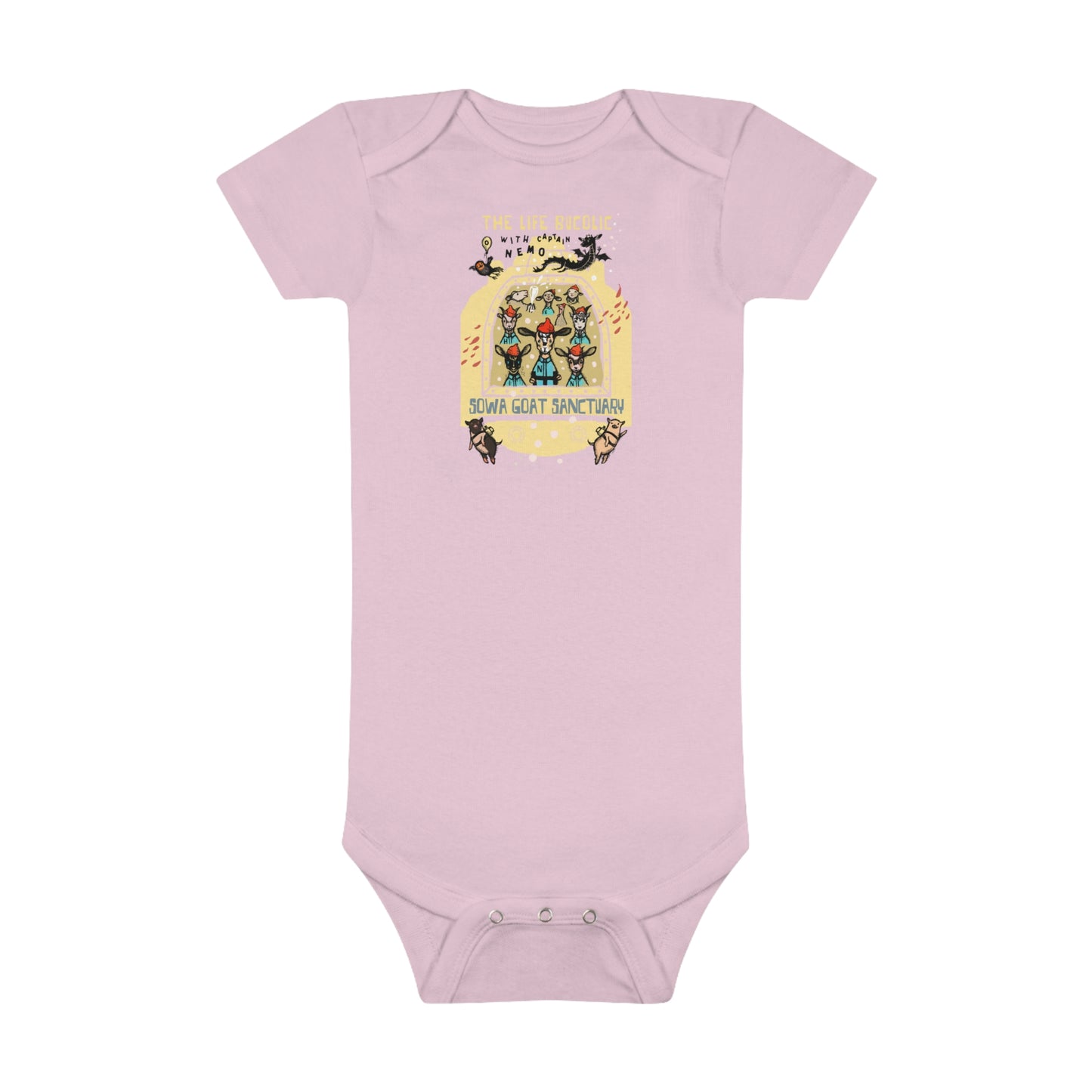 The Life Bucolic with Captain Nemo! - Baby Short Sleeve Onesie®