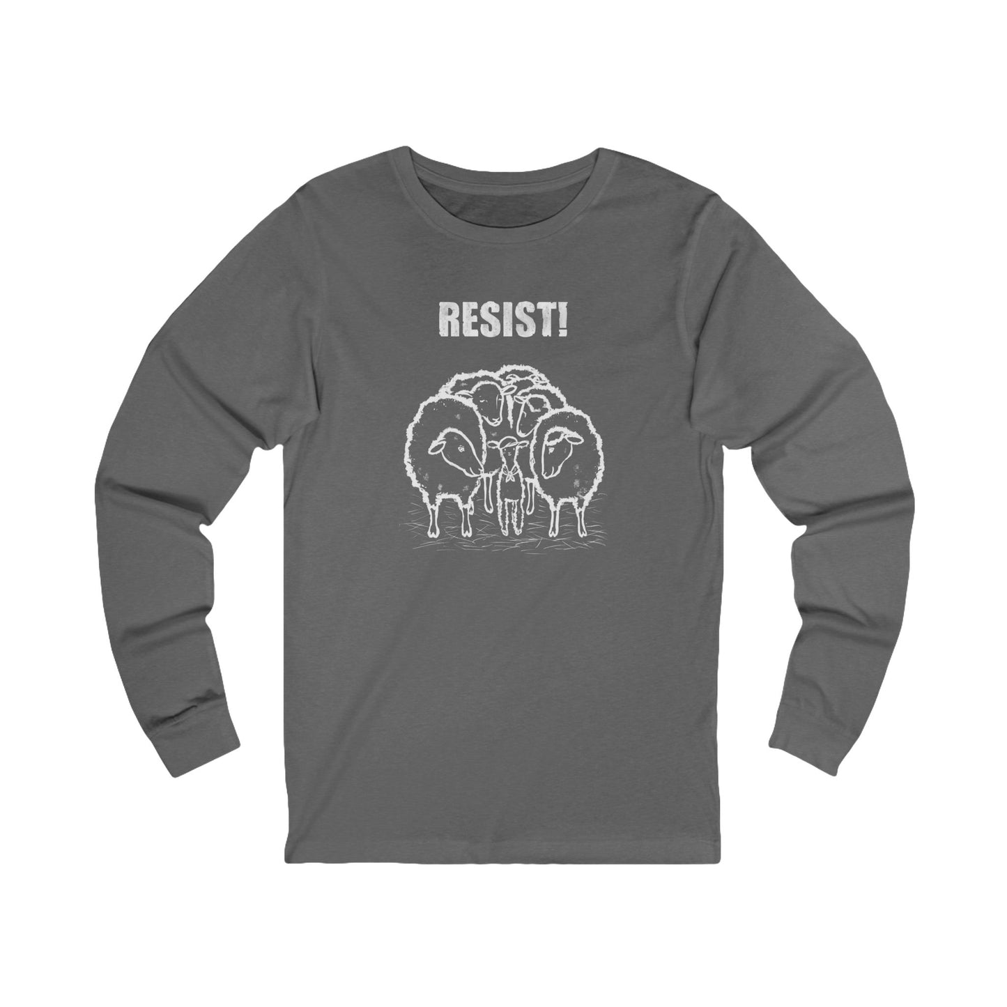 RESIST! - Unisex Jersey Long Sleeve Tee
