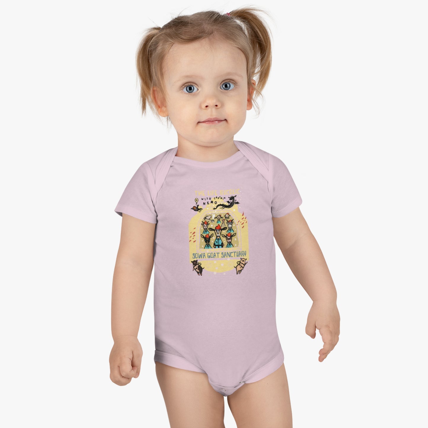 The Life Bucolic with Captain Nemo! - Baby Short Sleeve Onesie®