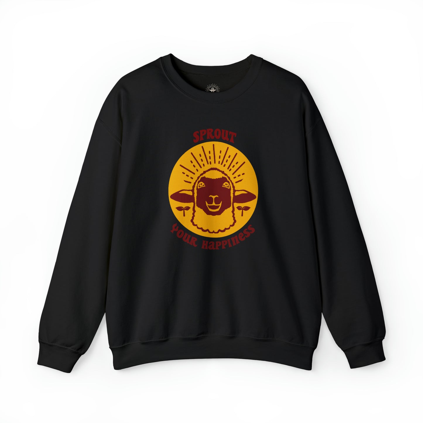 Little Hill Sanctuary - SPROUT YOUR HAPPINESS - Unisex Heavy Blend™ Crewneck Sweatshirt