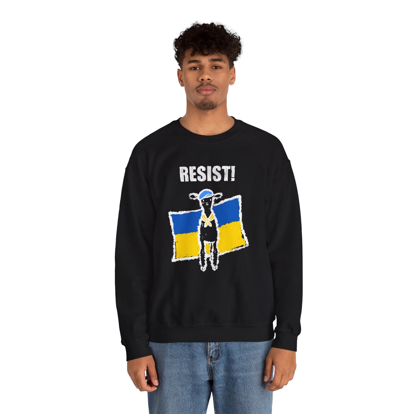 Stand with Resistance Baby - Unisex Heavy Blend™ Crewneck Sweatshirt