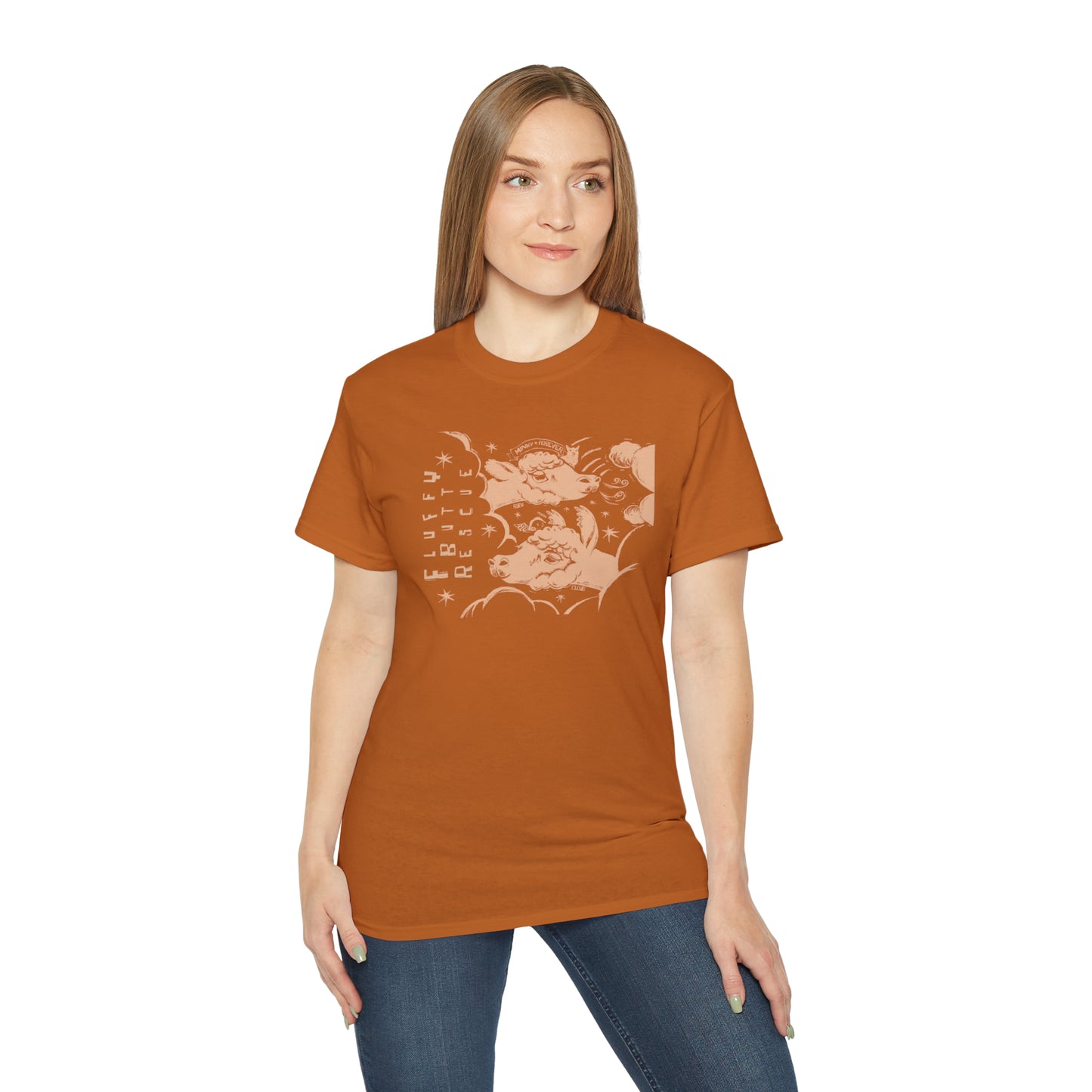 Fluffy Butt Rescue - Minky Forever - Unisex Ultra Cotton Tee