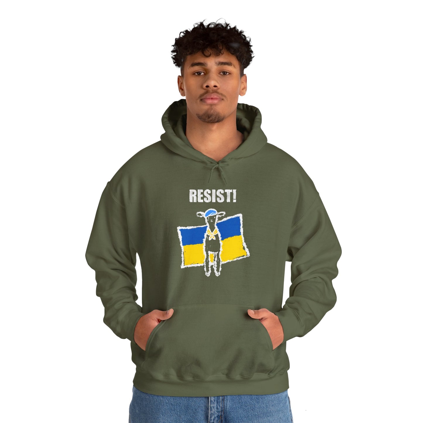 Stand with Resistance Baby - Unisex Heavy Blend™ Hooded Sweatshirt