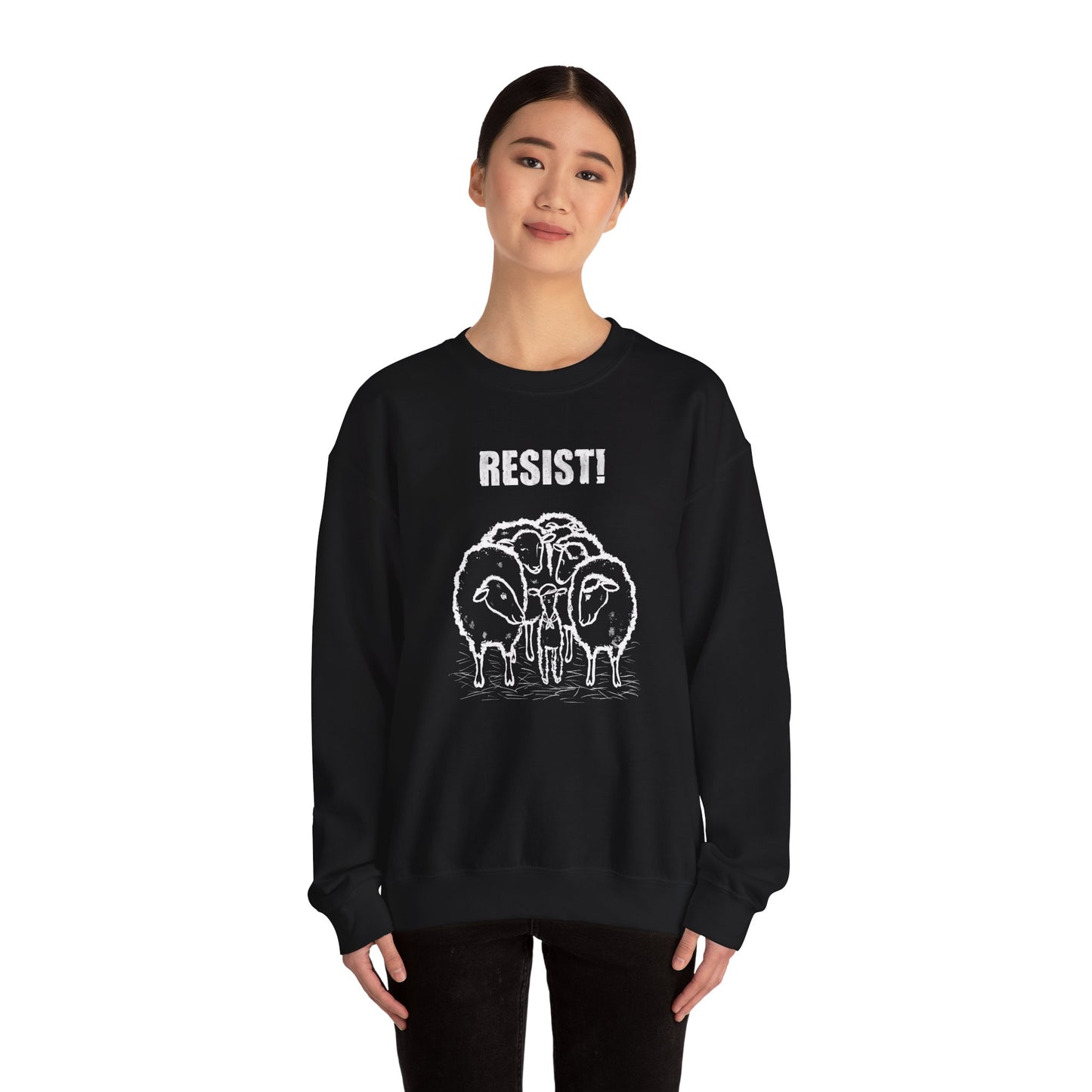 RESIST! - Unisex Heavy Blend™ Crewneck Sweatshirt
