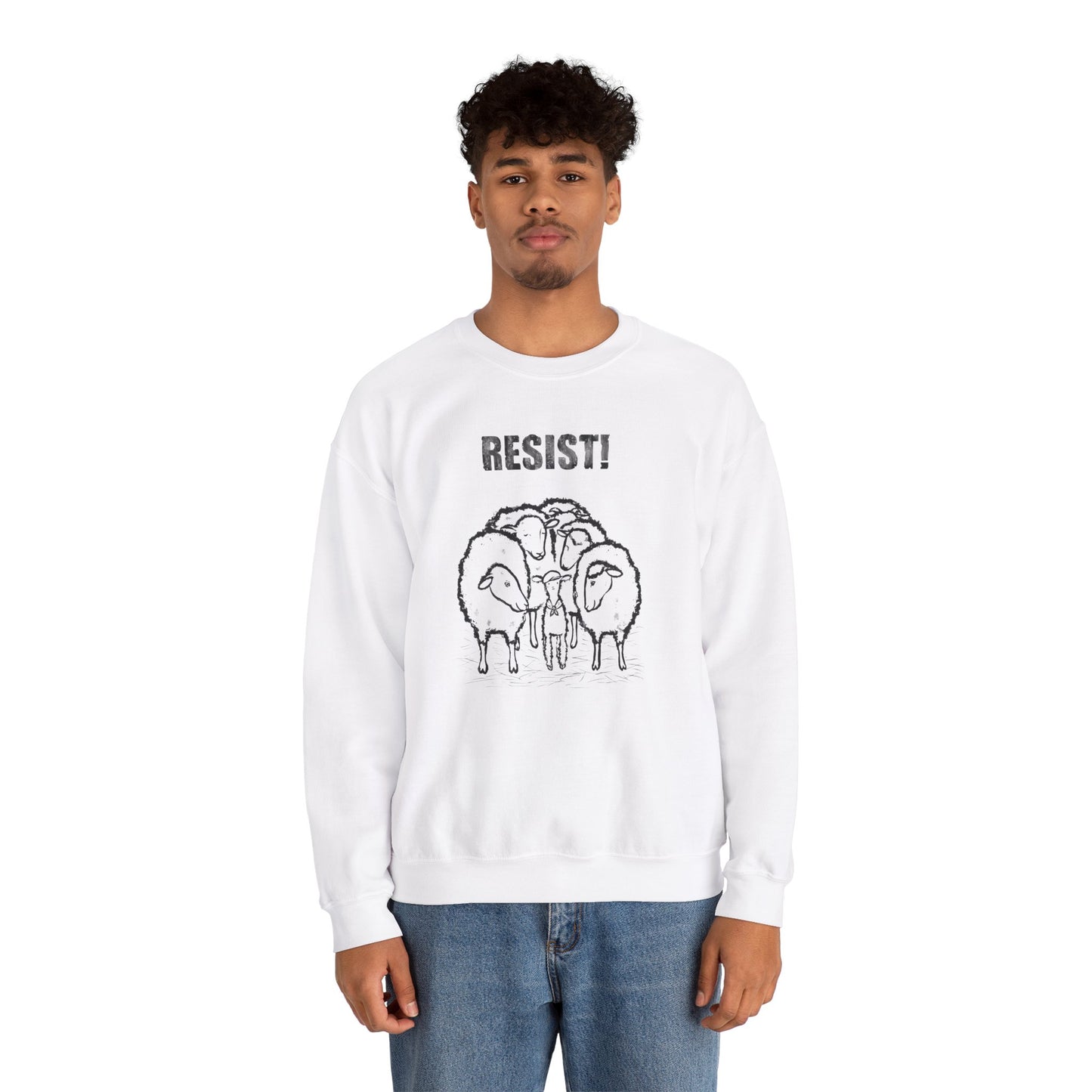 RESIST! - Unisex Heavy Blend™ Crewneck Sweatshirt