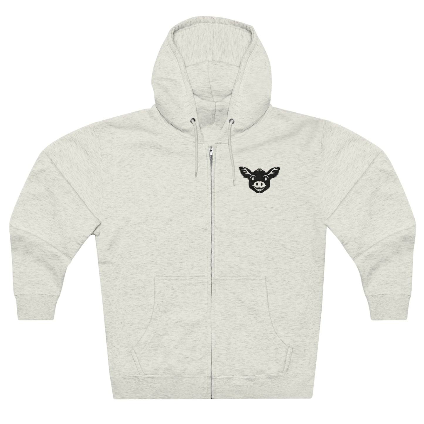Heartwood Haven - Mama Cece & Her Babies Unisex Premium Full Zip Hoodie