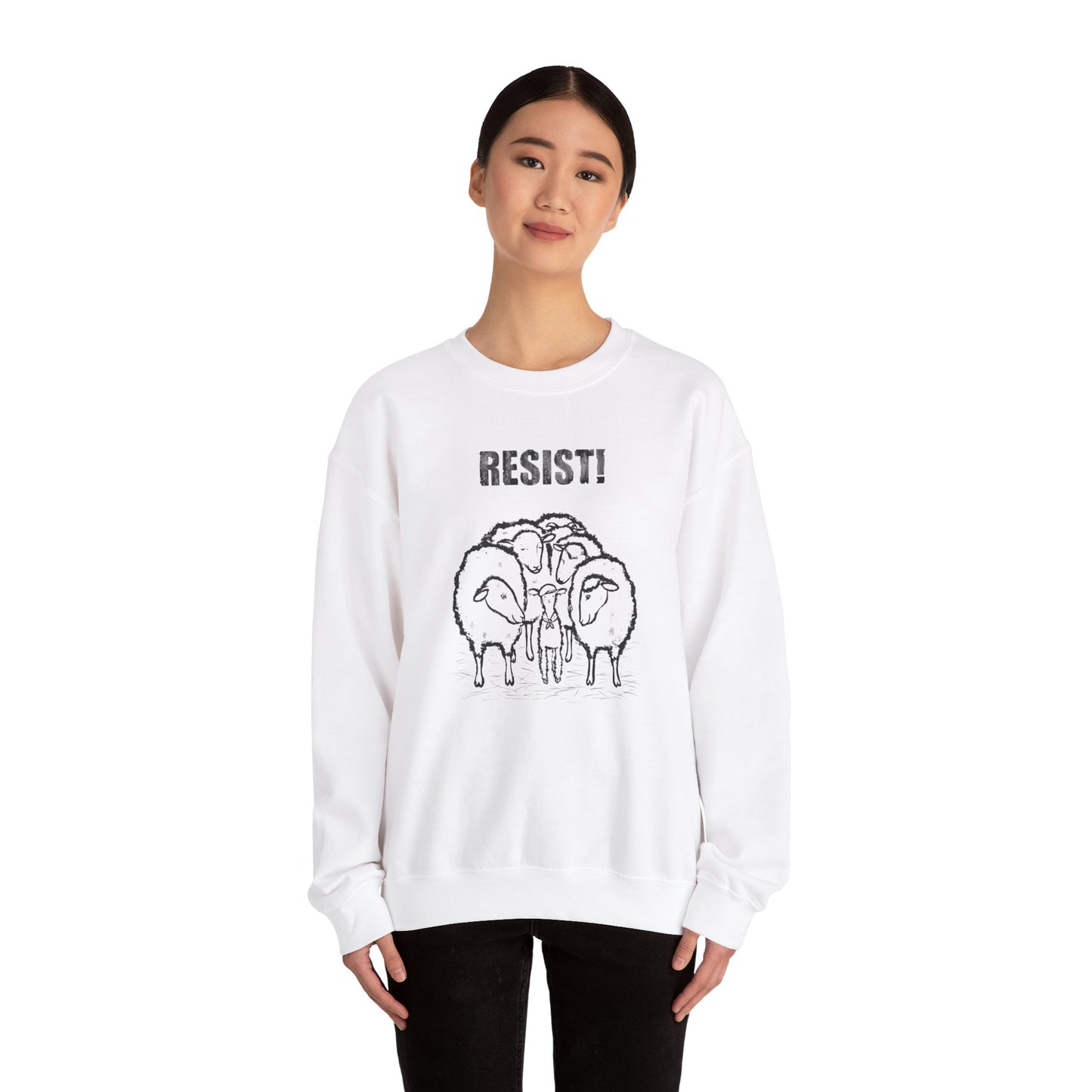RESIST! - Unisex Heavy Blend™ Crewneck Sweatshirt