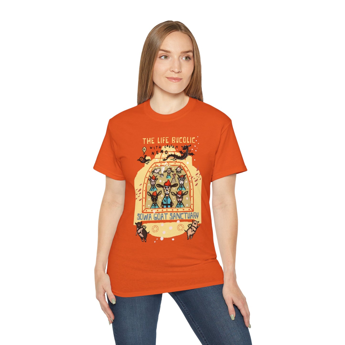 The Life Bucolic with Captain Nemo! - Unisex Ultra Cotton Tee