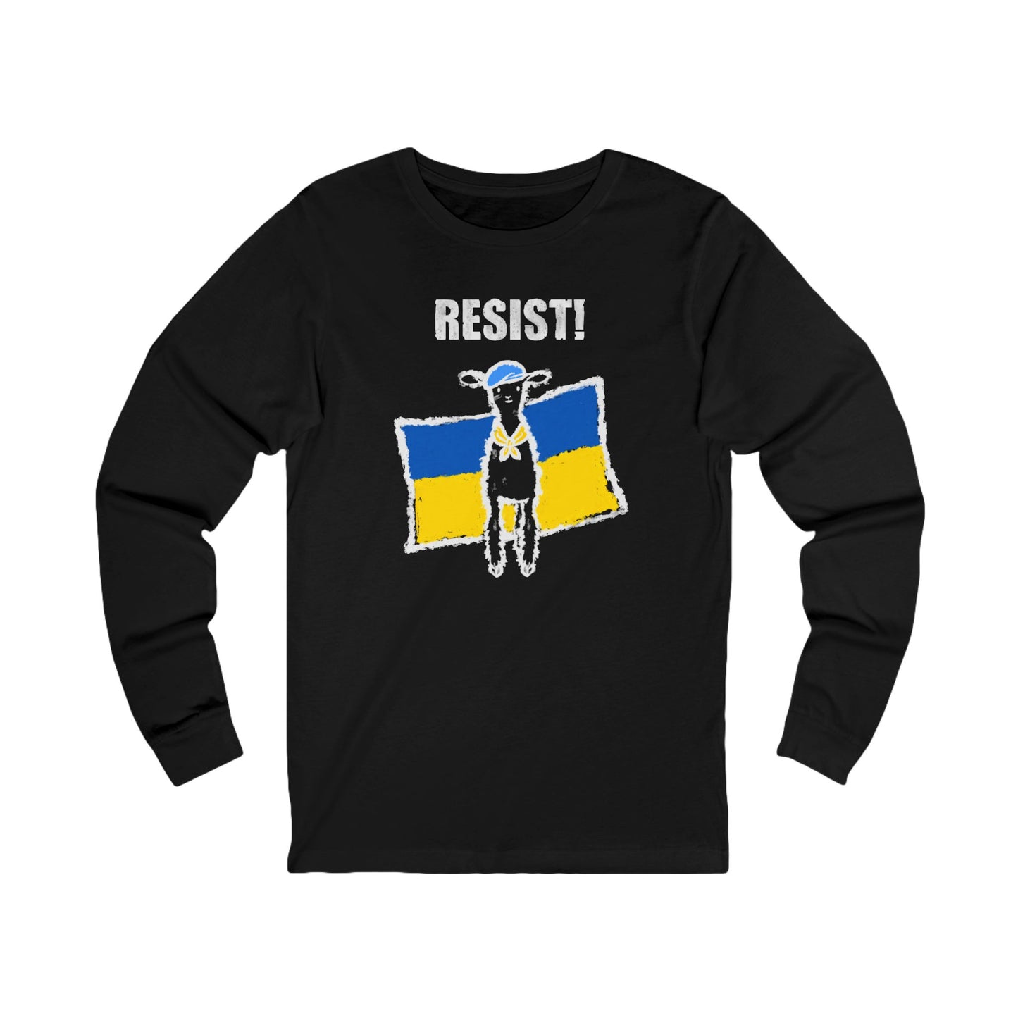 Stand with Resistant Baby - Unisex Jersey Long Sleeve Tee