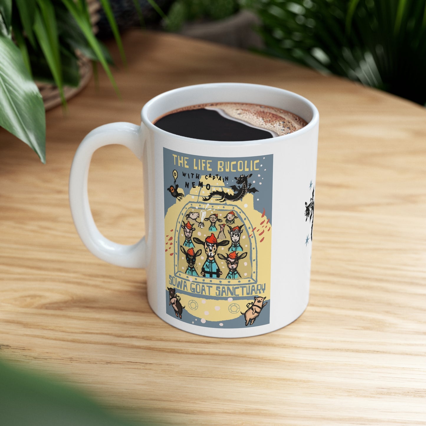 The Life Bucolic with Captain Nemo!- Ceramic Mug 11oz