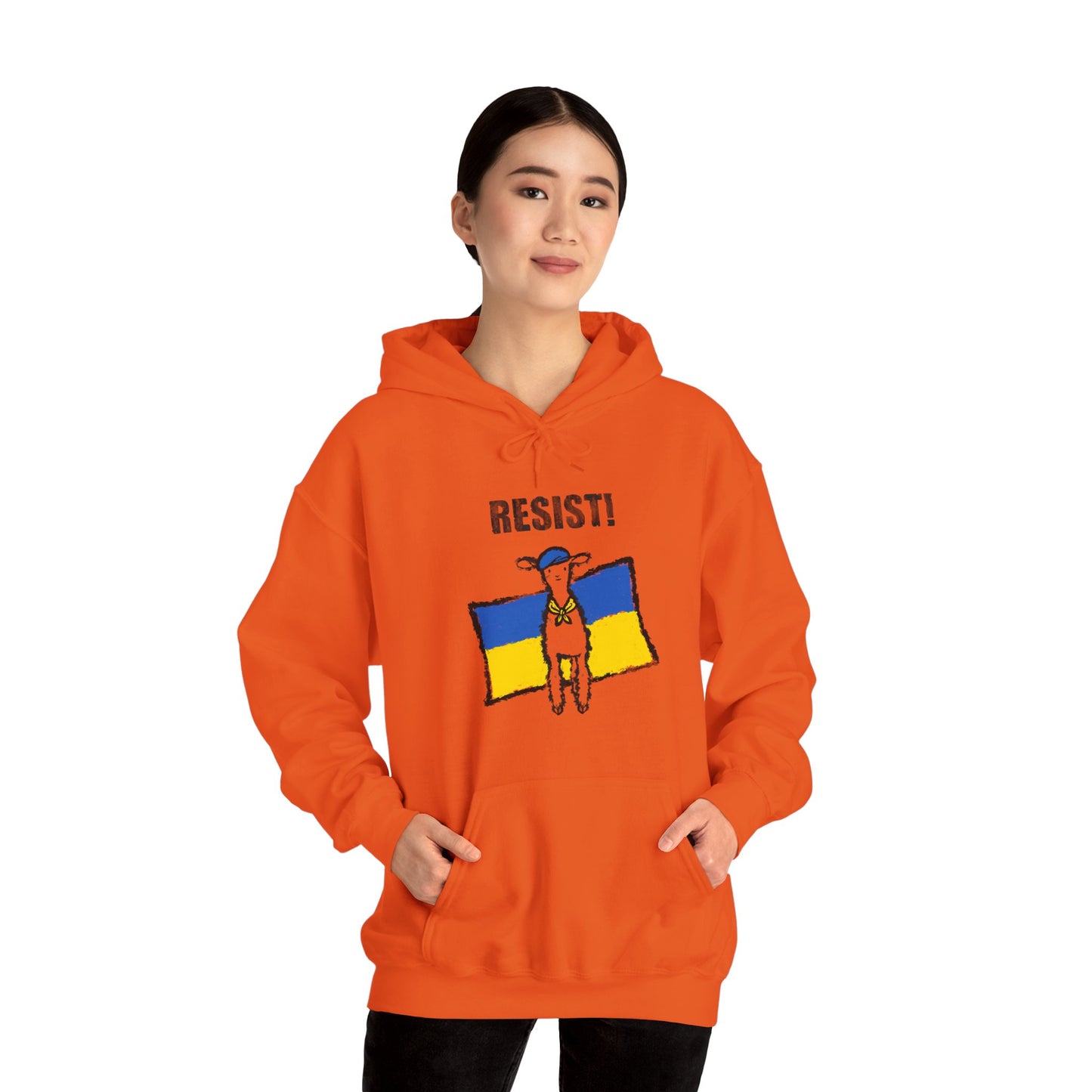 Stand with Resistance Baby - Unisex Heavy Blend™ Hooded Sweatshirt