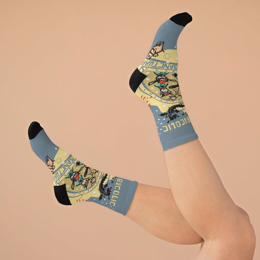 The Life Bucolic with Captain Nemo - Recycled Poly Socks