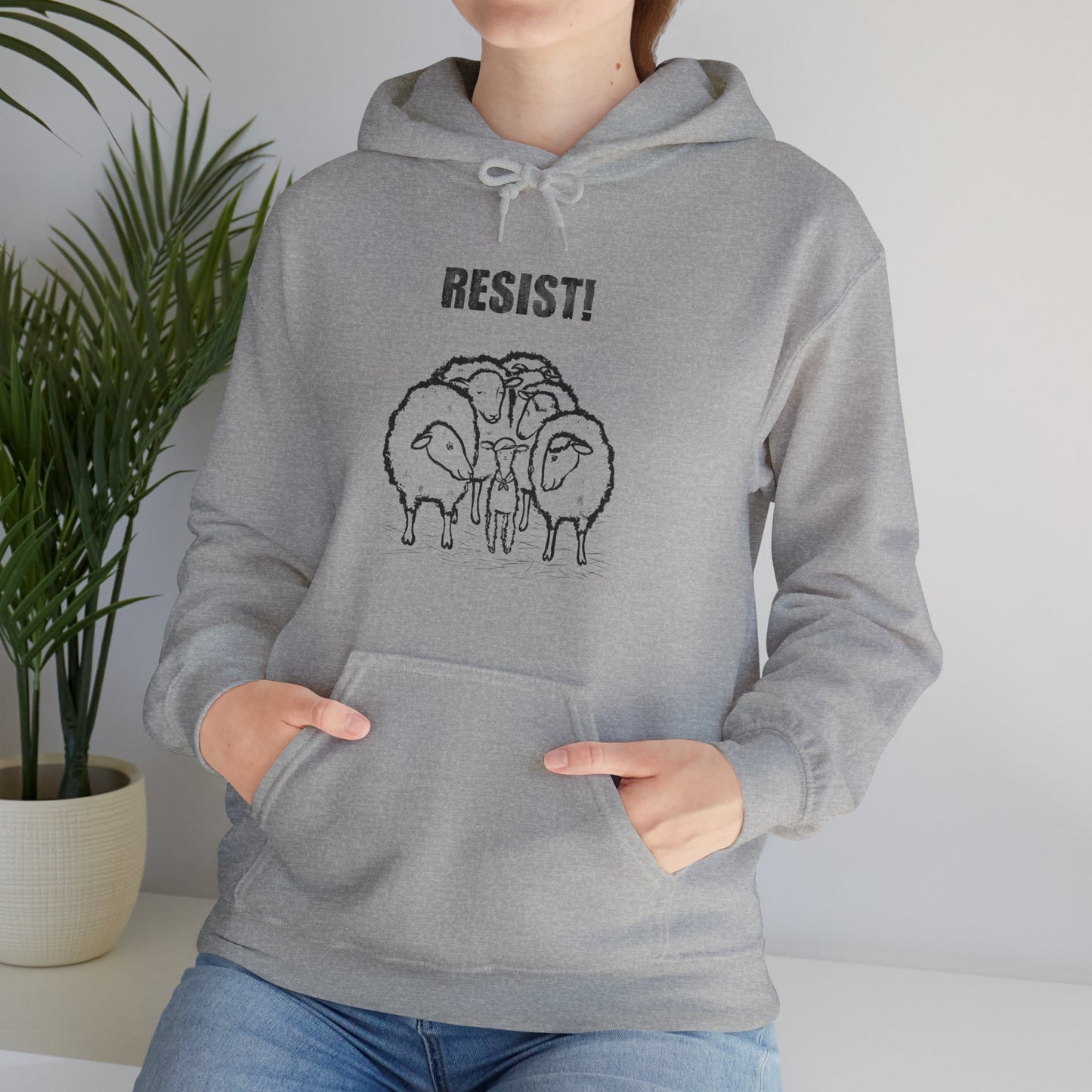 RESIST! - Unisex Heavy Blend™ Hooded Sweatshirt