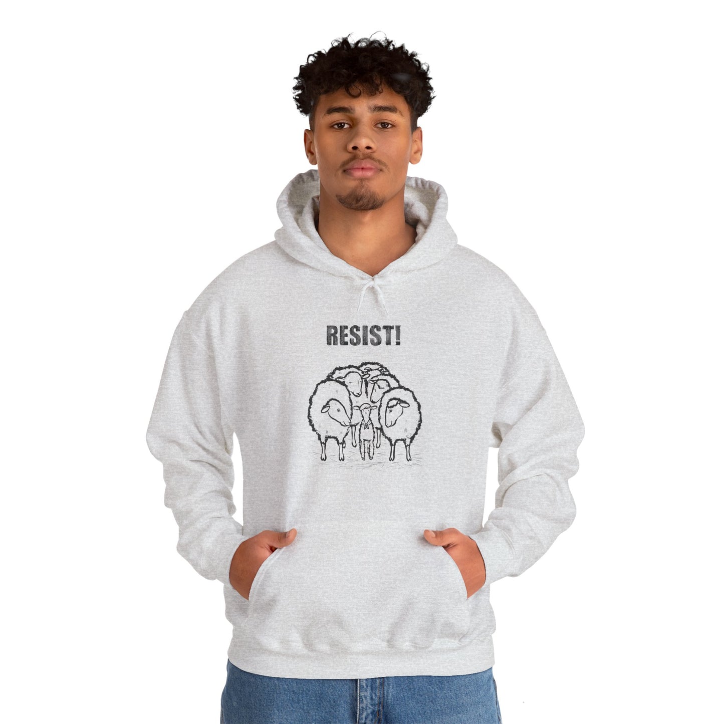 RESIST! - Unisex Heavy Blend™ Hooded Sweatshirt