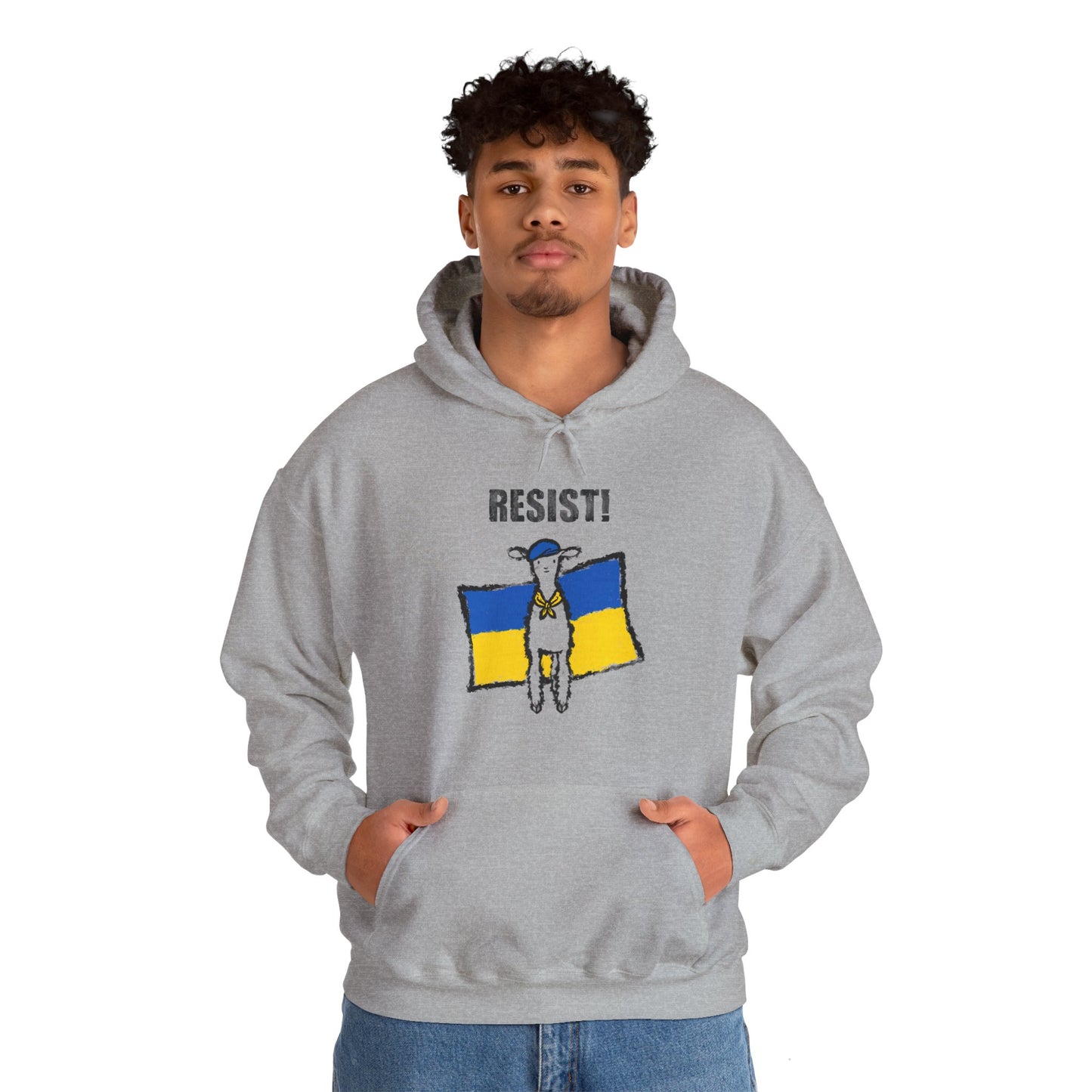 Stand with Resistance Baby - Unisex Heavy Blend™ Hooded Sweatshirt