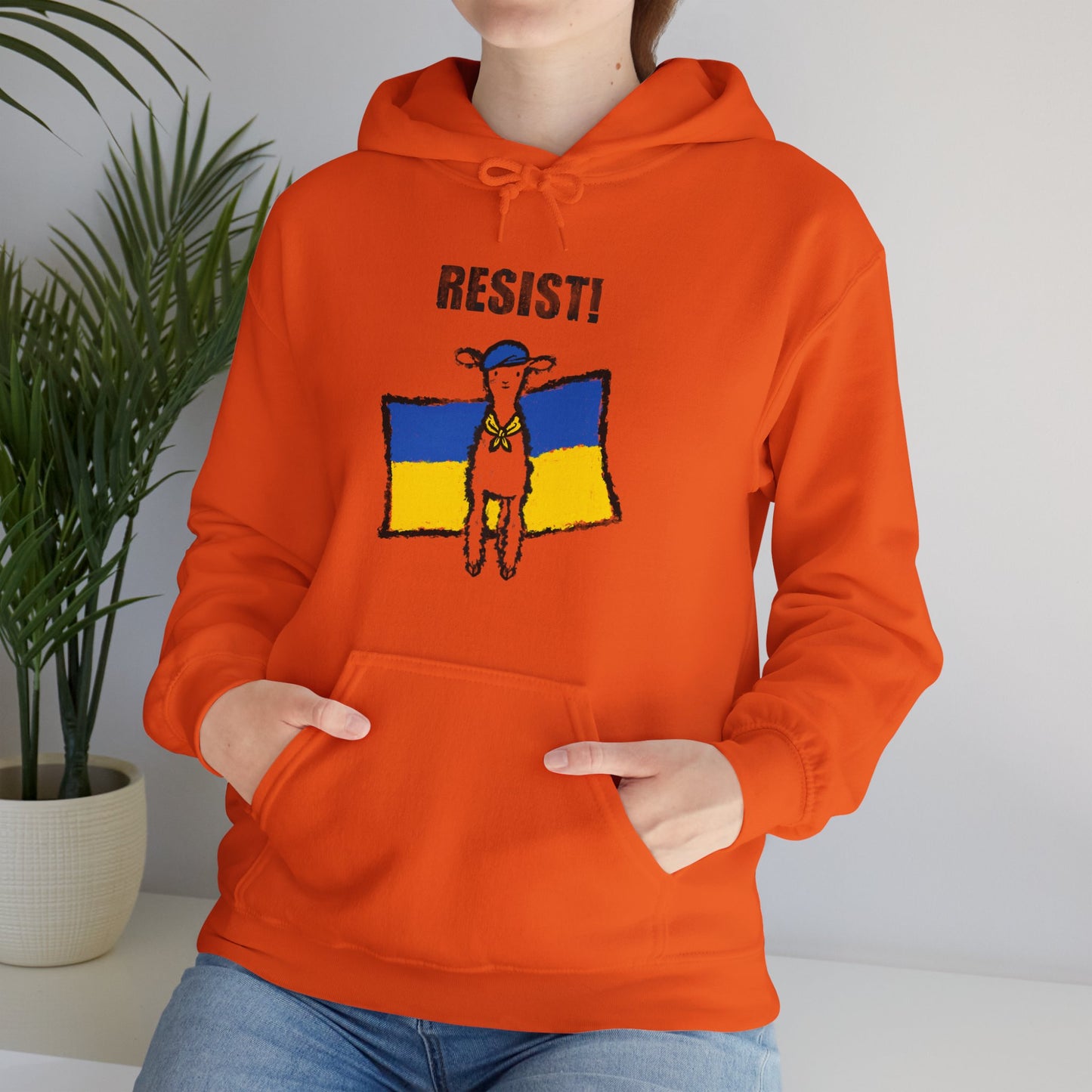 Stand with Resistance Baby - Unisex Heavy Blend™ Hooded Sweatshirt
