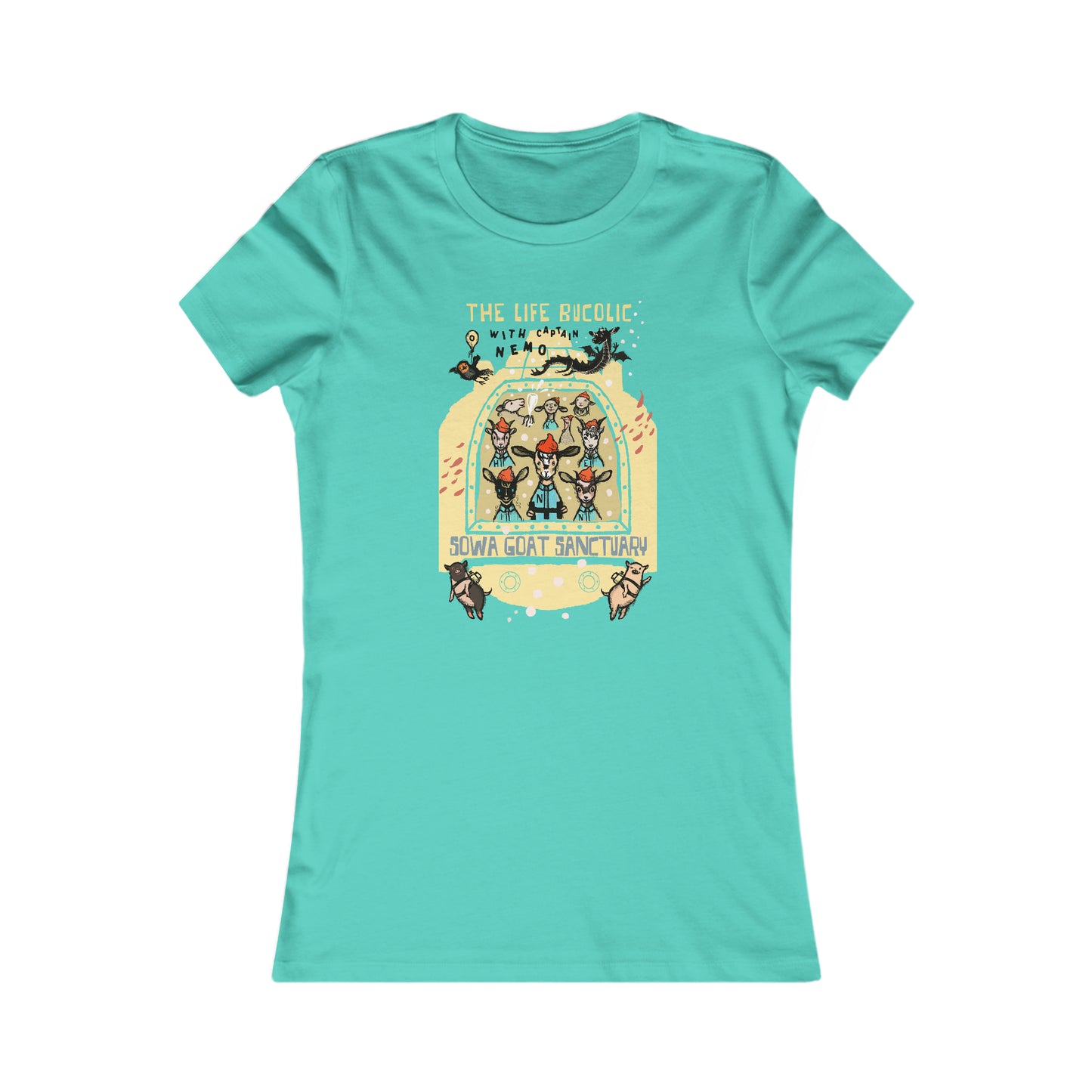 The Life Bucolic with Captain Nemo - Women's Favorite Tee