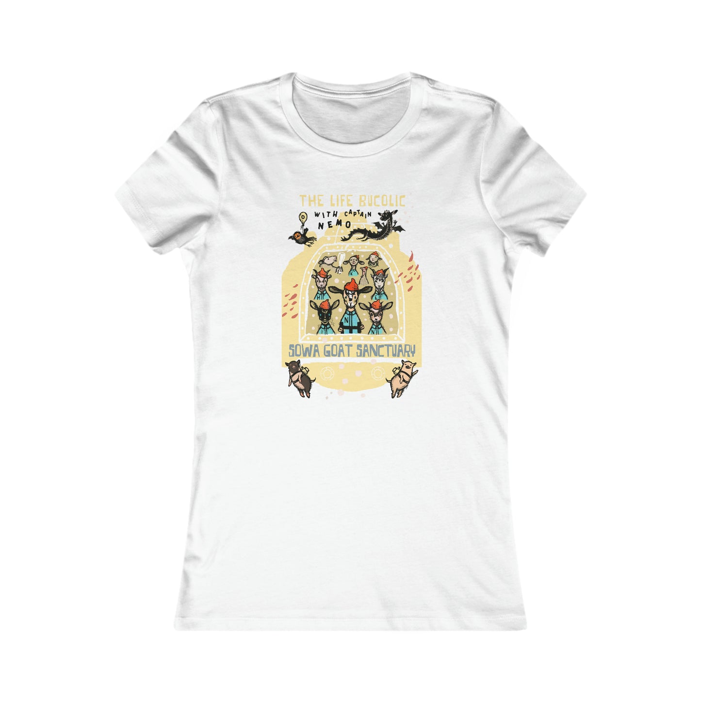 The Life Bucolic with Captain Nemo - Women's Favorite Tee