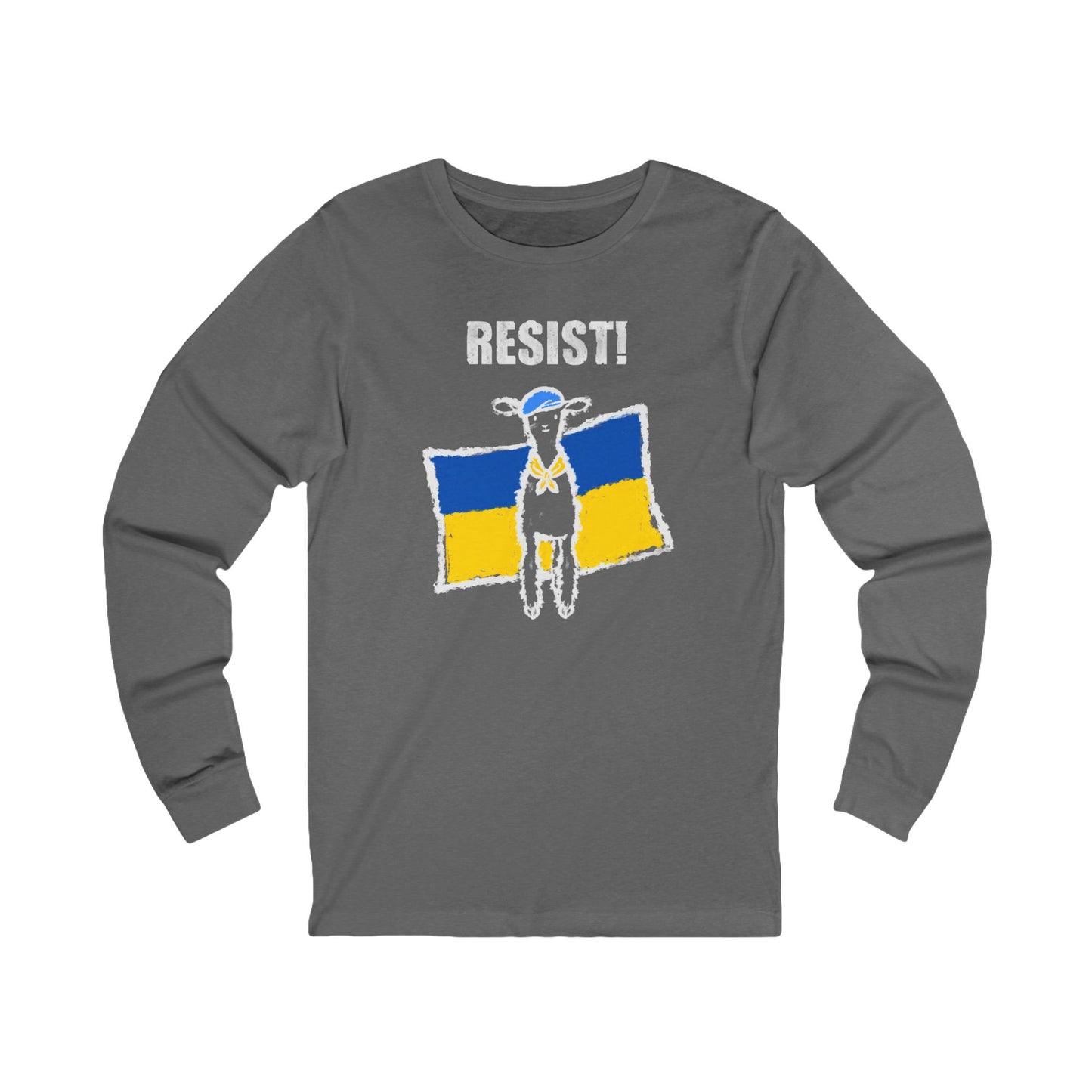 Stand with Resistant Baby - Unisex Jersey Long Sleeve Tee