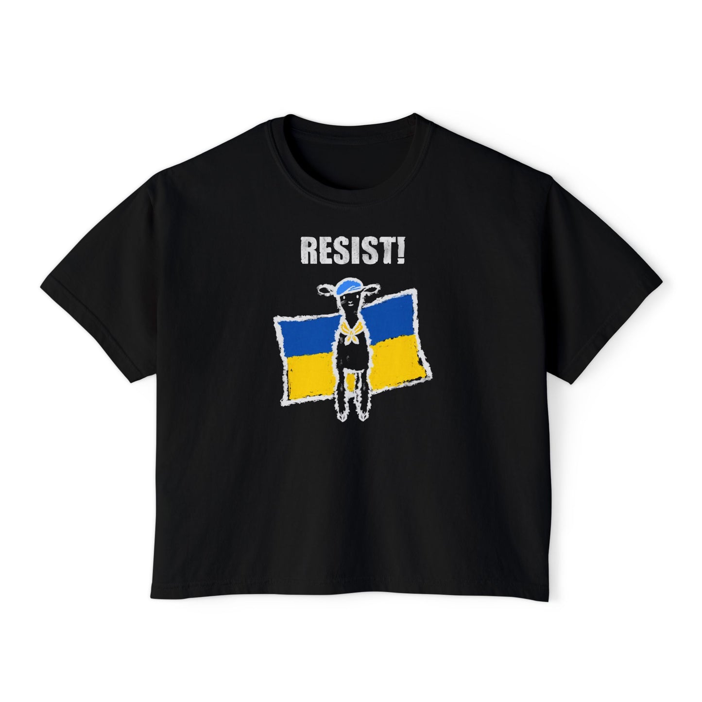 Stand with Resistance Baby - Women's Boxy Tee