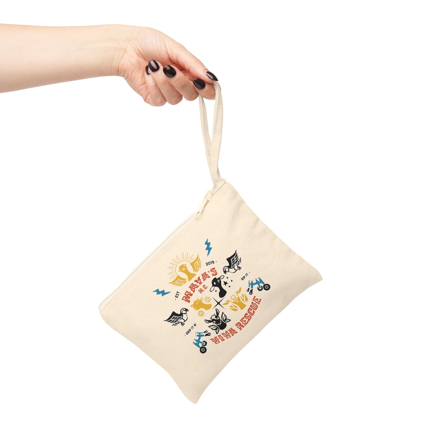 Viva Rescue - Maya's Motorcycle Club - Accessory Zipper Pouch