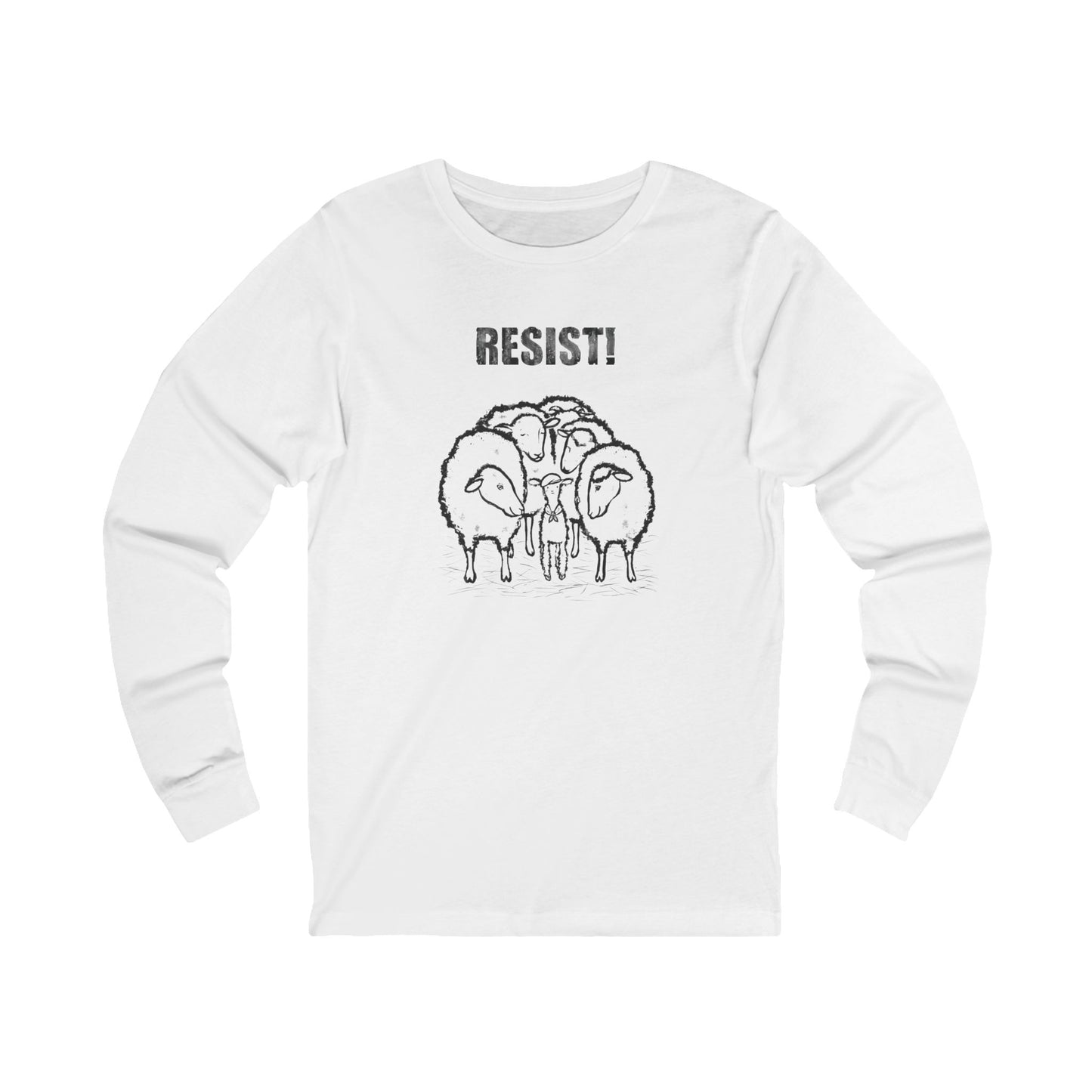 RESIST! - Unisex Jersey Long Sleeve Tee