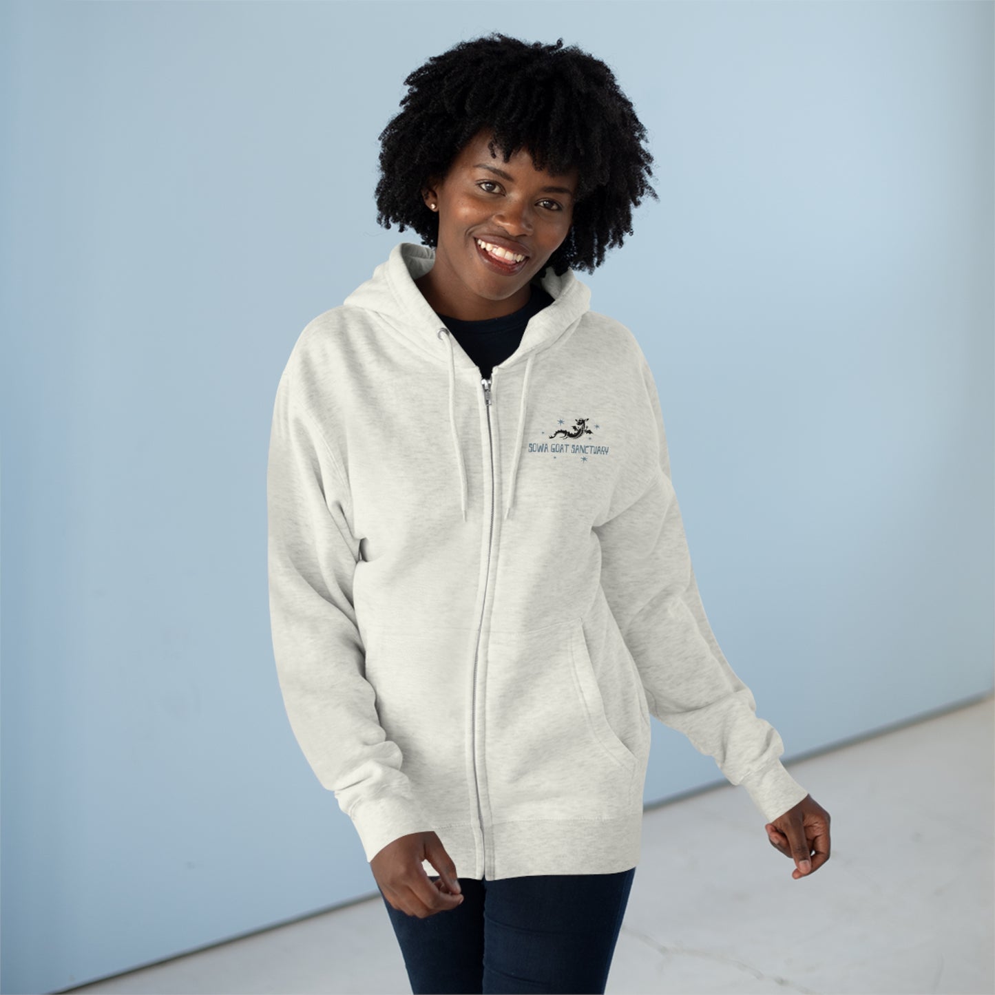 The Life Bucolic with Captain Nemo - Unisex Premium Full Zip Hoodie