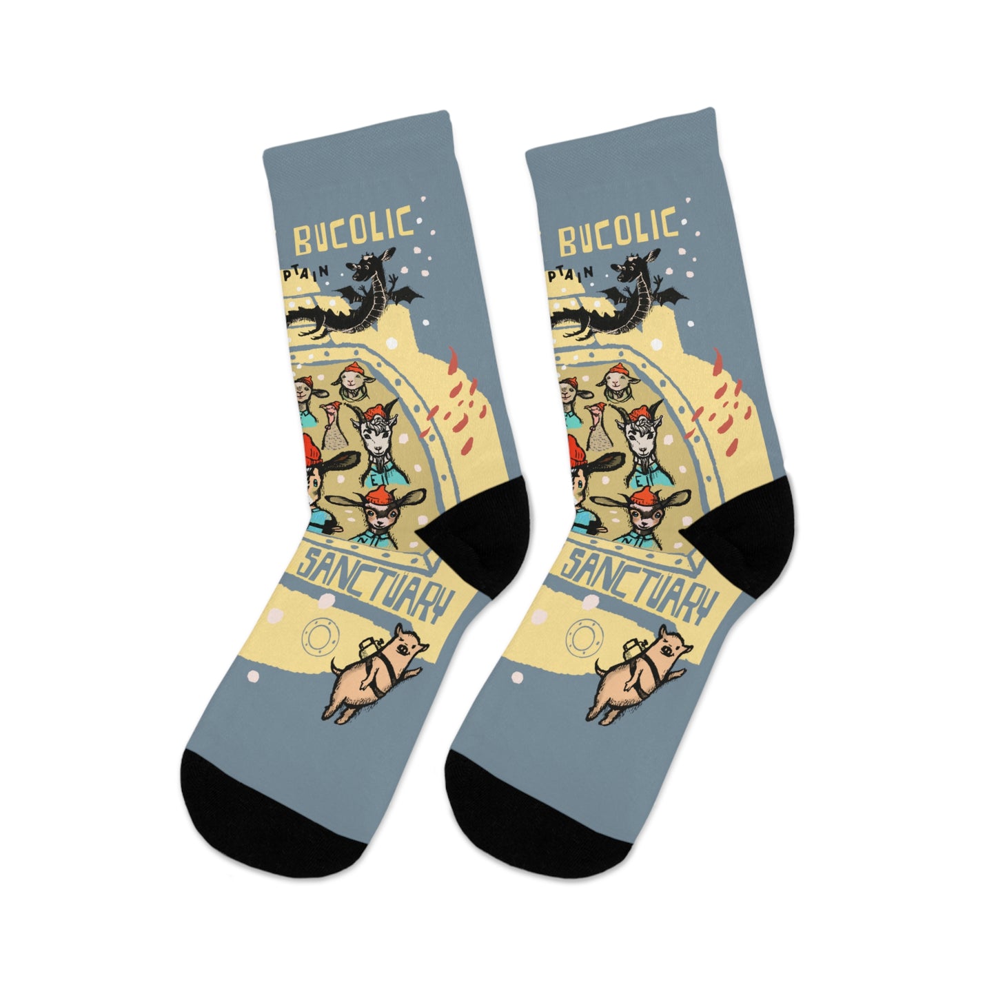 The Life Bucolic with Captain Nemo - Recycled Poly Socks