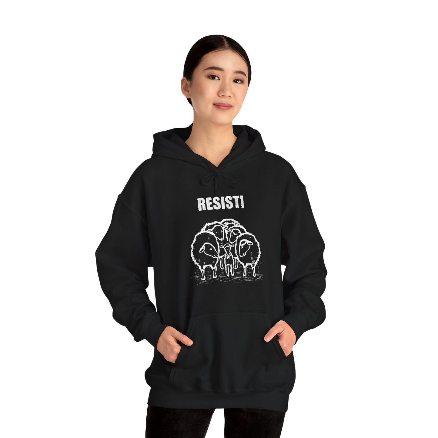 RESIST! - Unisex Heavy Blend™ Hooded Sweatshirt