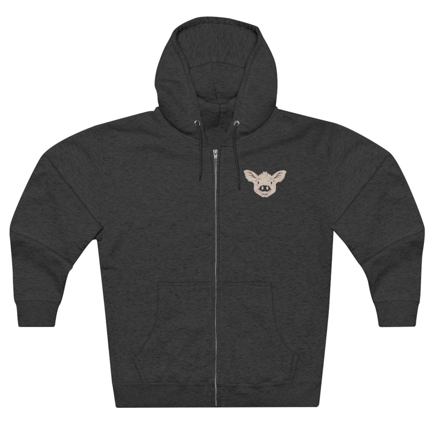 Heartwood Haven - Mama Cece & Her Babies Unisex Premium Full Zip Hoodie