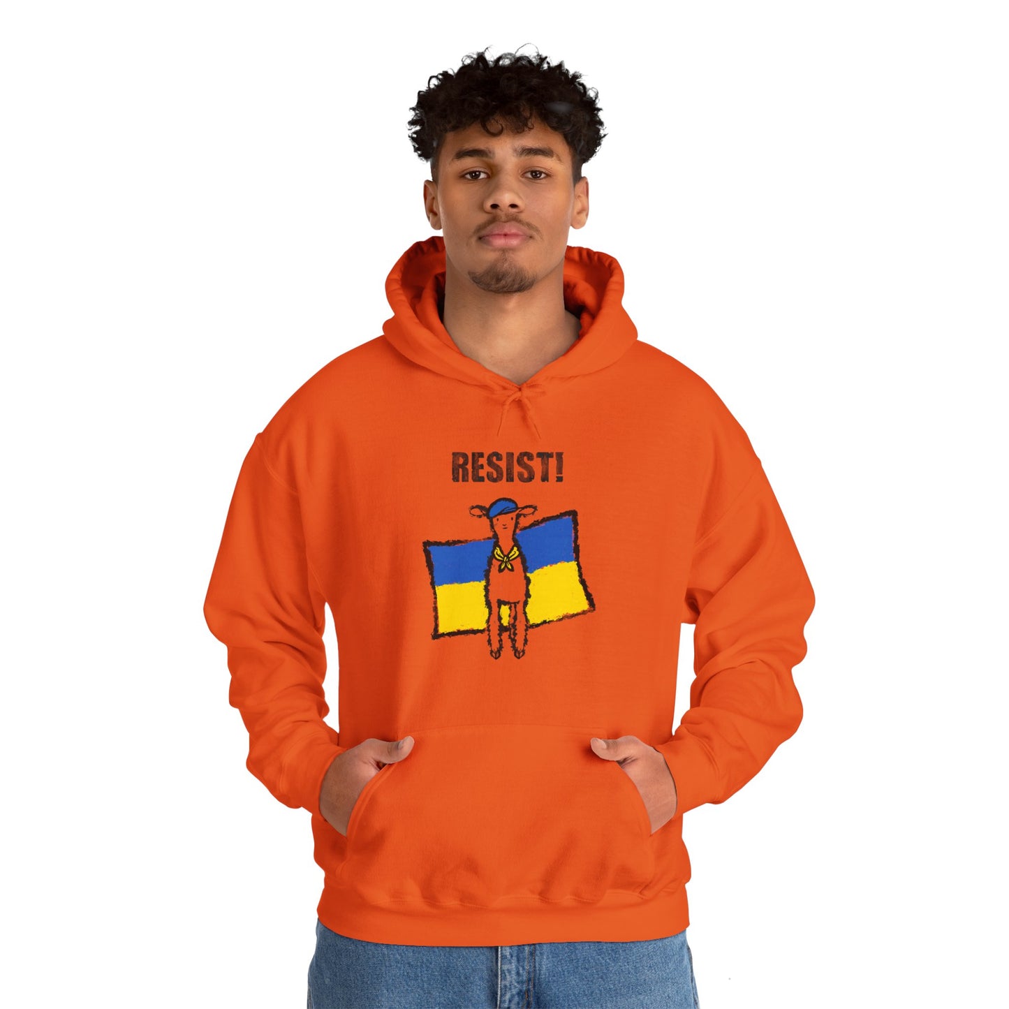 Stand with Resistance Baby - Unisex Heavy Blend™ Hooded Sweatshirt