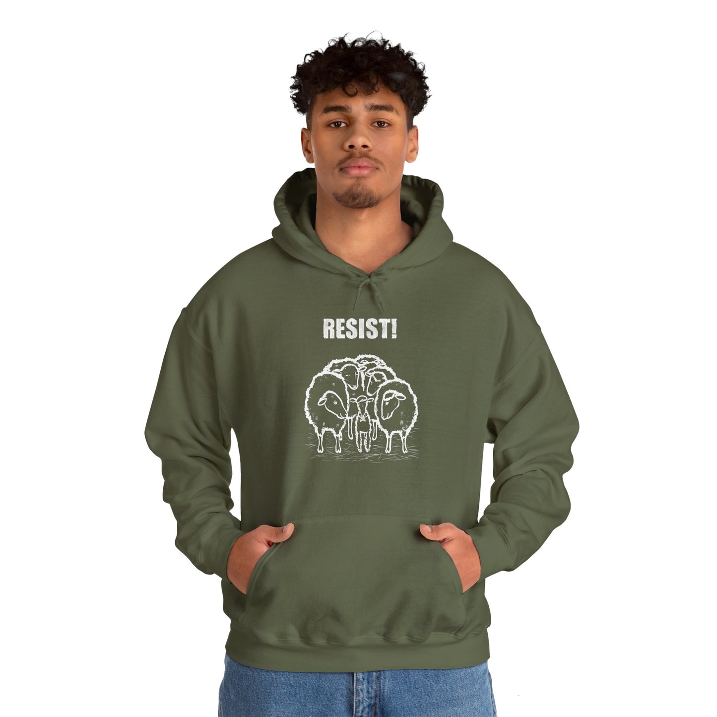 RESIST! - Unisex Heavy Blend™ Hooded Sweatshirt