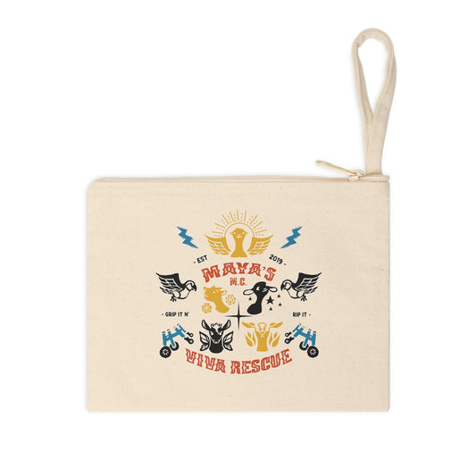 Viva Rescue - Maya's Motorcycle Club - Accessory Zipper Pouch