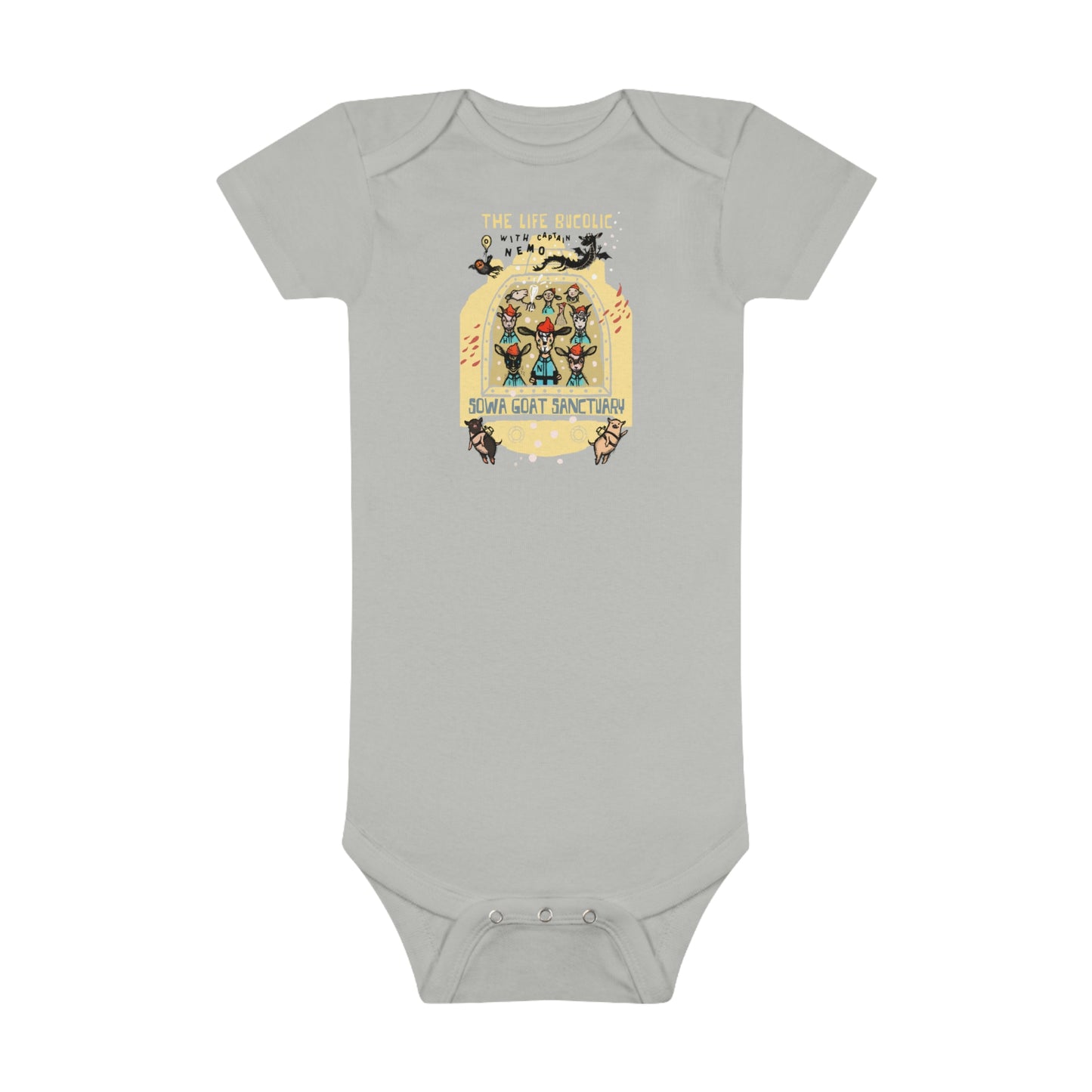 The Life Bucolic with Captain Nemo! - Baby Short Sleeve Onesie®