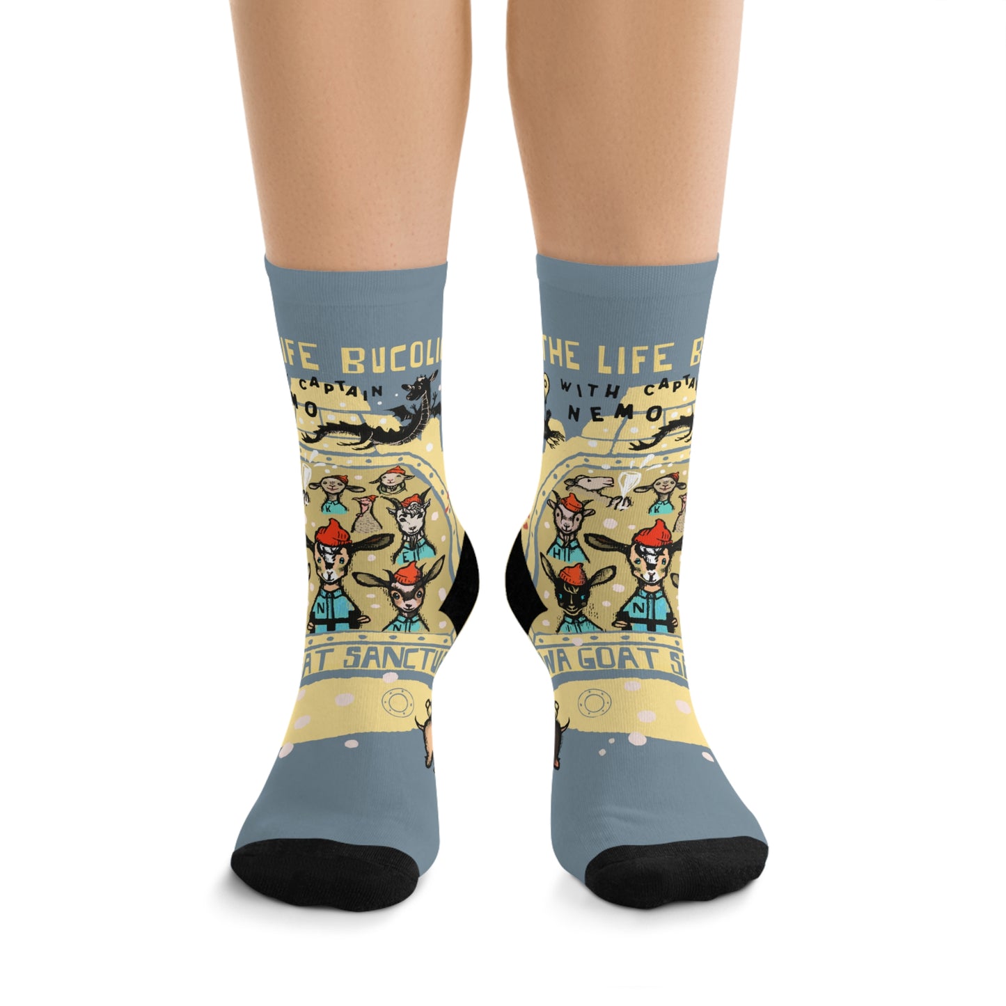The Life Bucolic with Captain Nemo - Recycled Poly Socks