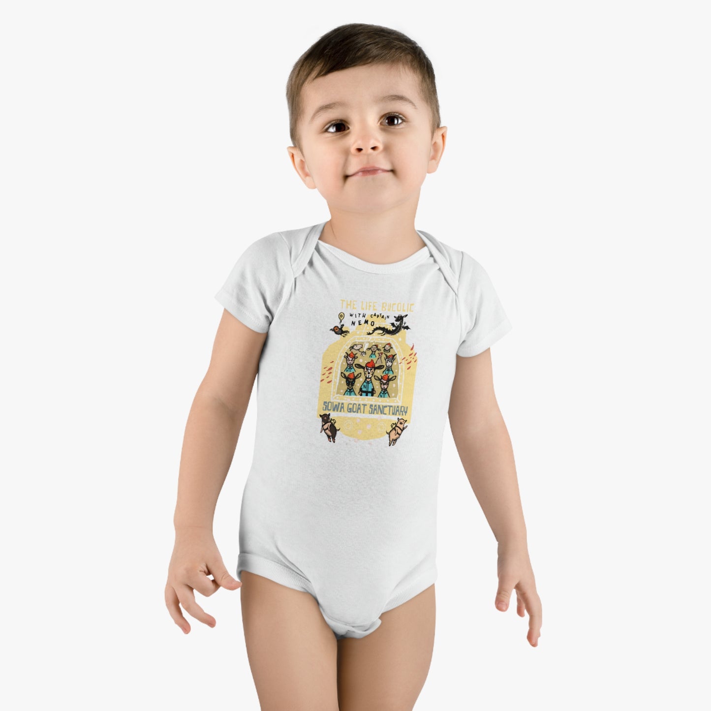 The Life Bucolic with Captain Nemo! - Baby Short Sleeve Onesie®