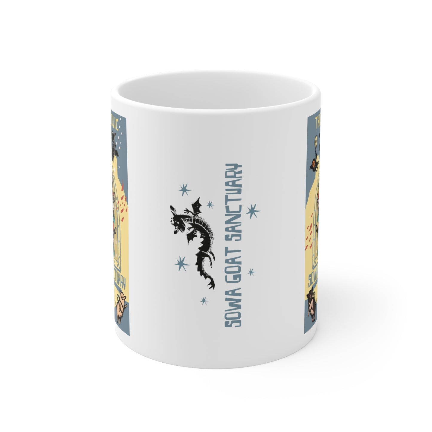 The Life Bucolic with Captain Nemo!- Ceramic Mug 11oz